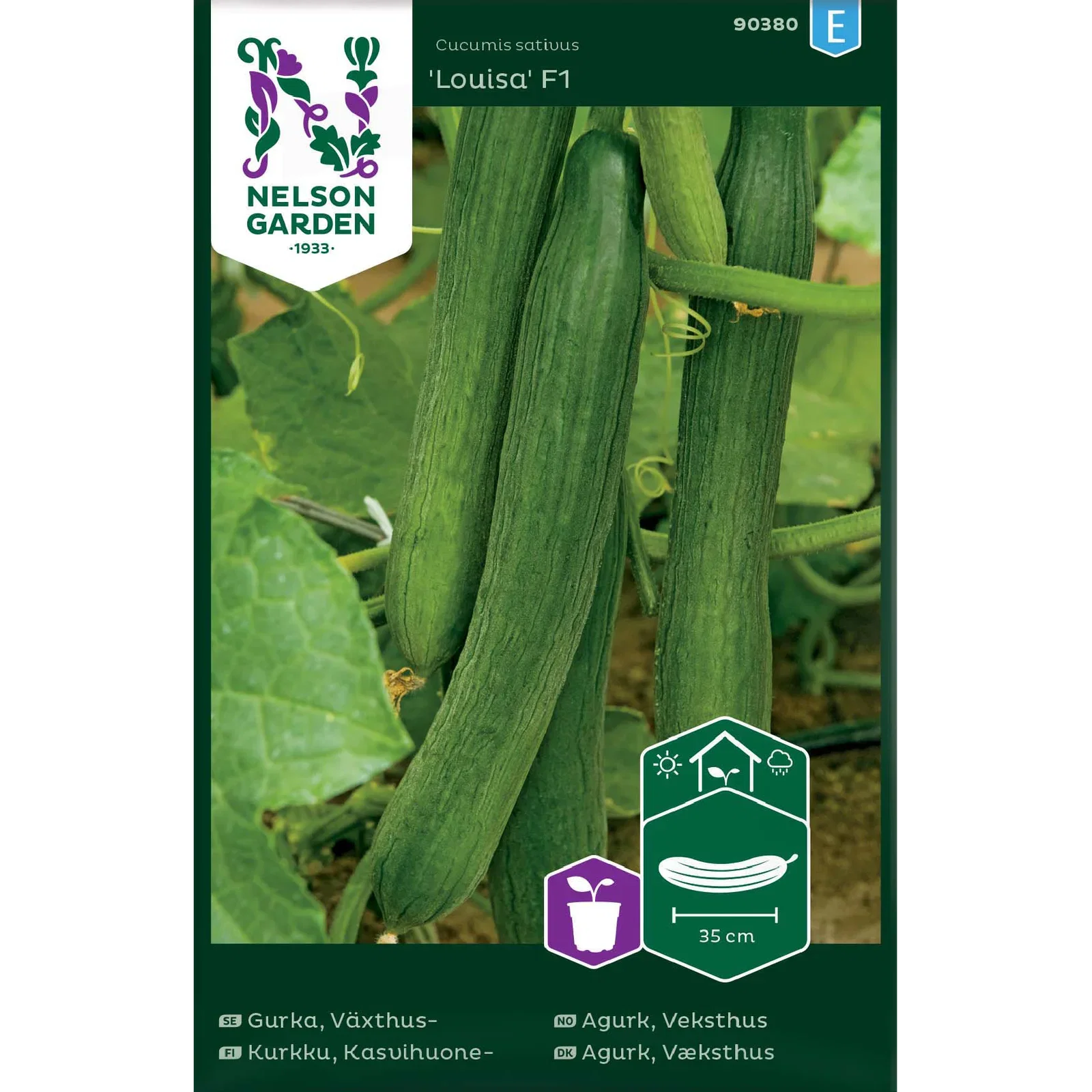 Gurka, Växthus-, Louisa F1