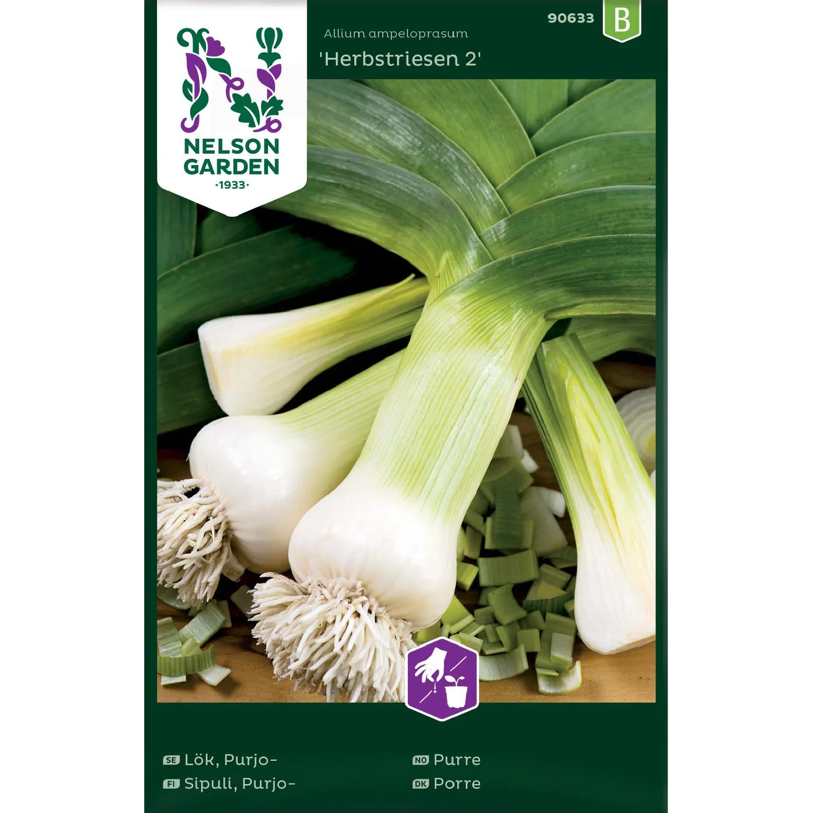 Lök, Purjo-, Herbstriesen 2, h