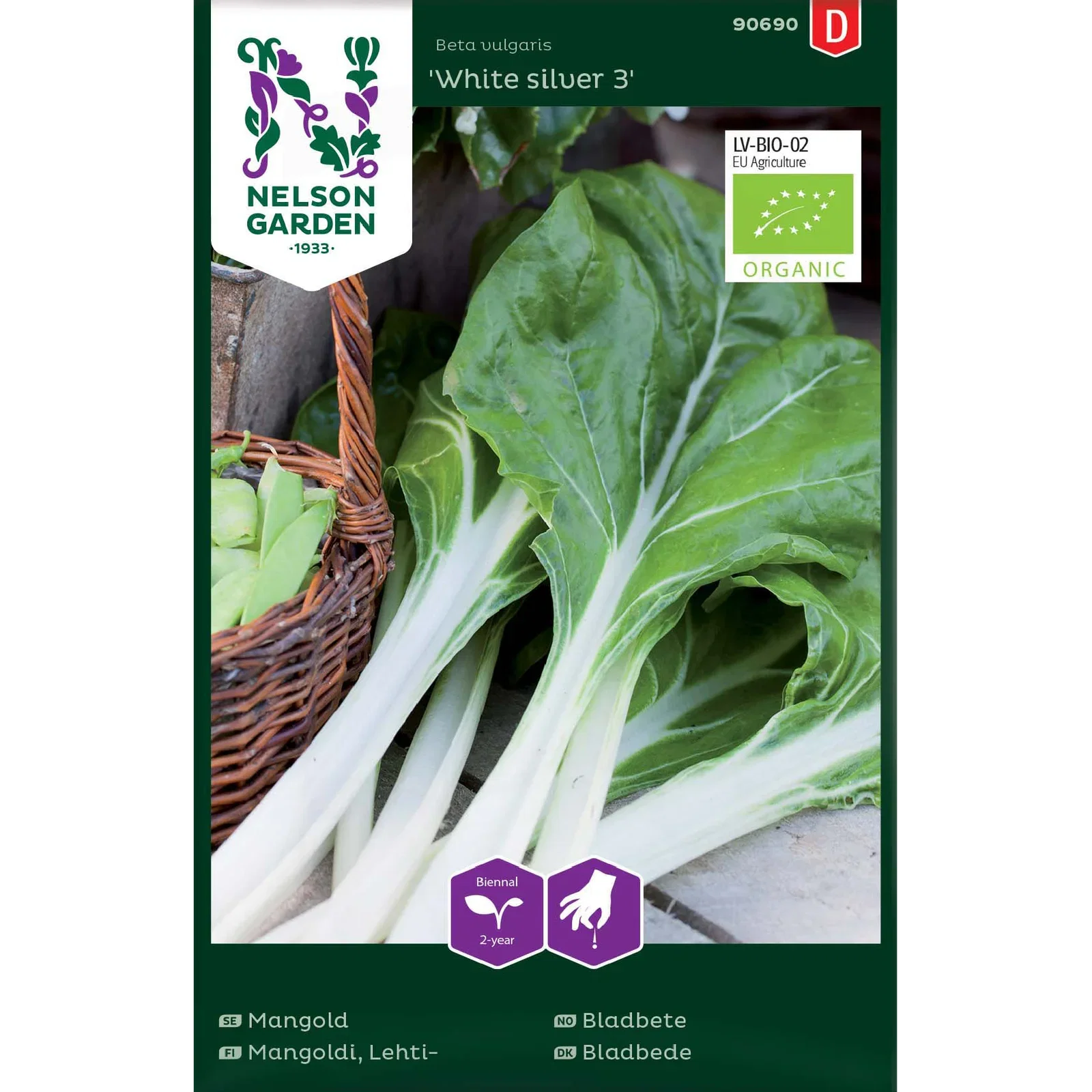 Bladbete 'White silver 3'