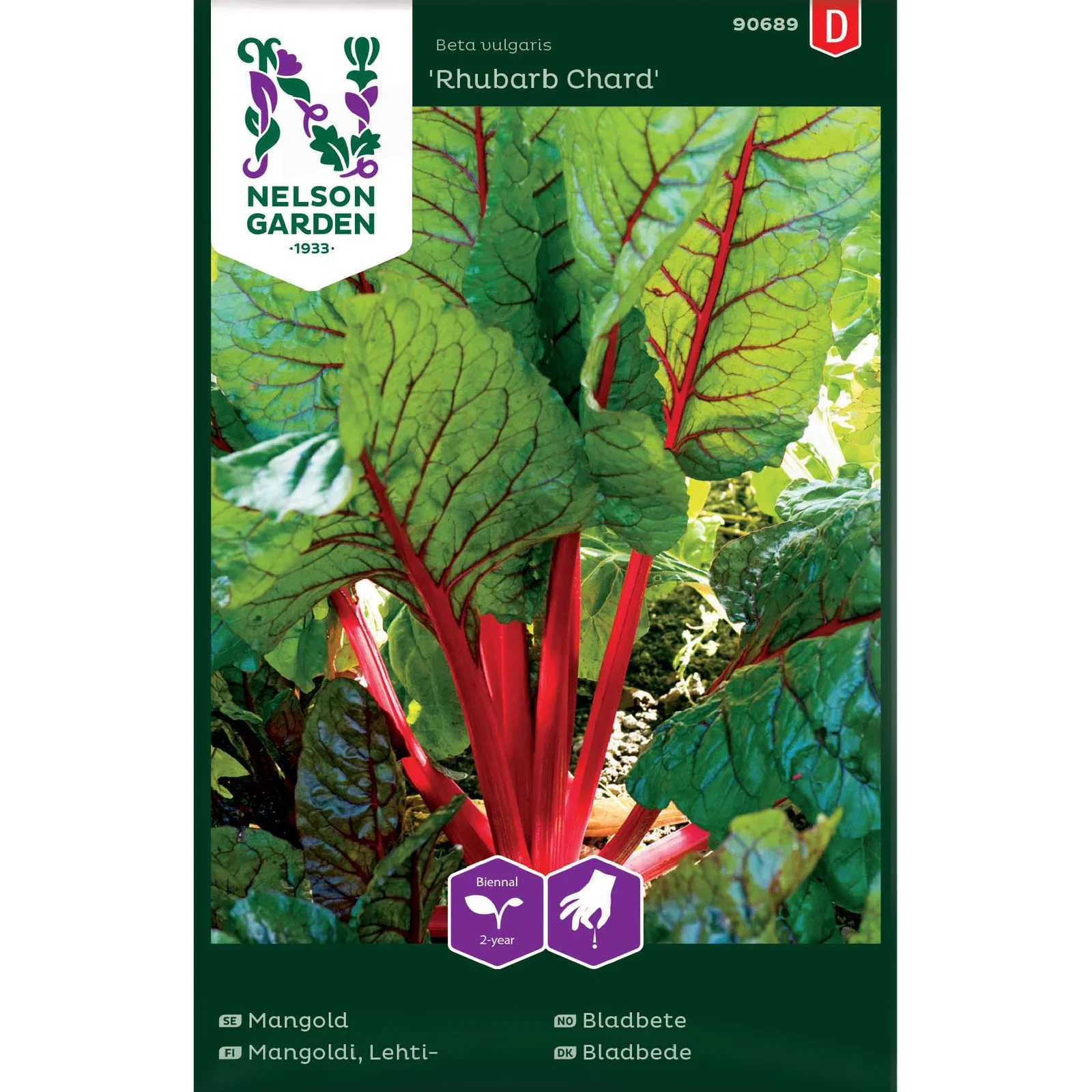 Bladbete 'Rhubarb Chard'