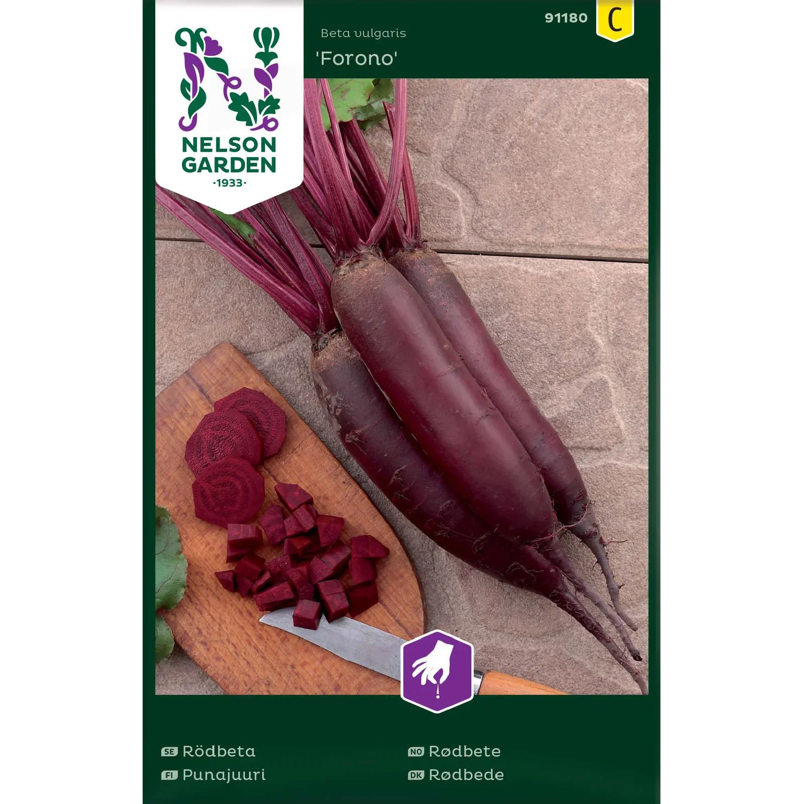 Rödbeta, Forono, avlång
