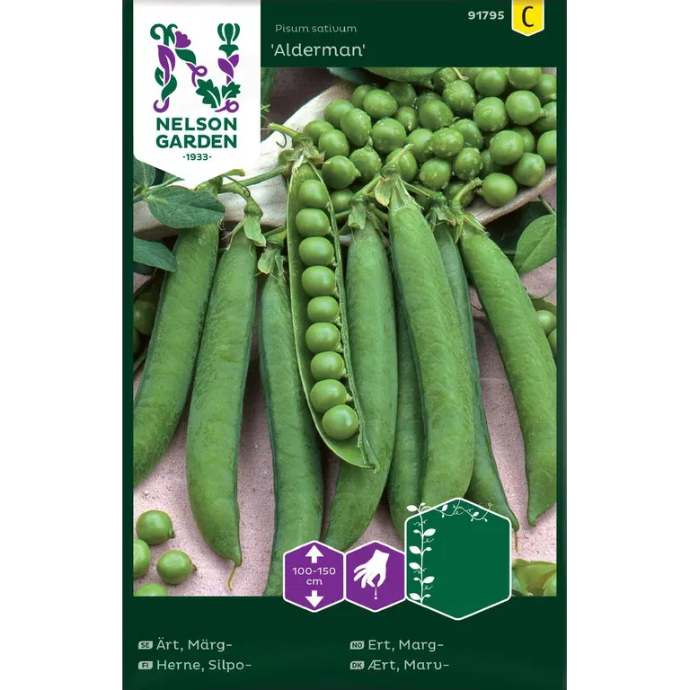 Ärt, Märg-, Alderman, hög