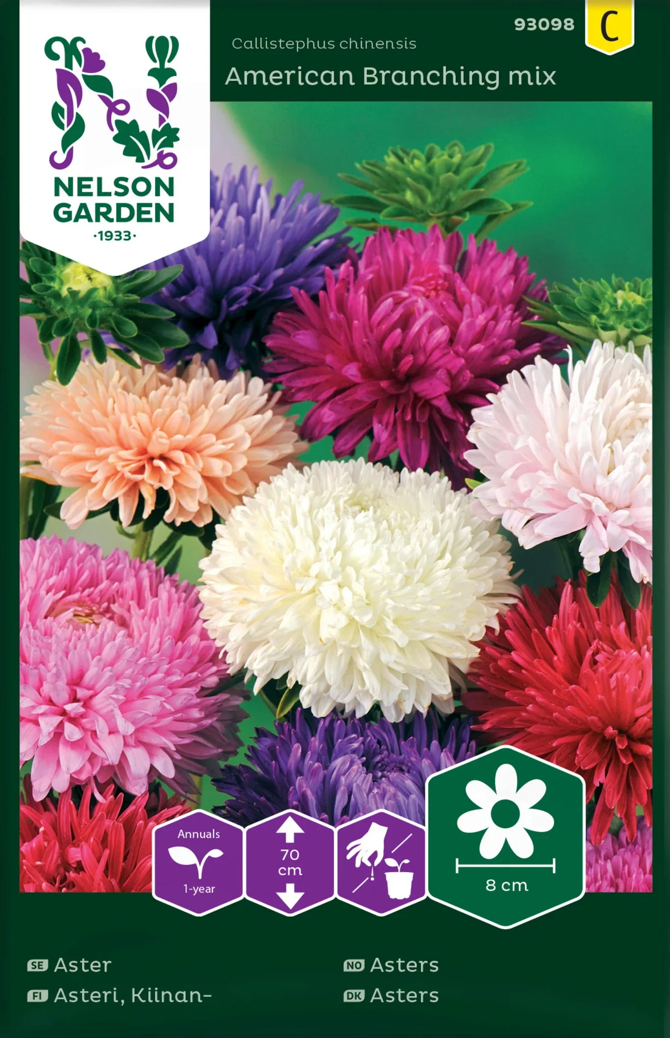 Asters American Branching mix