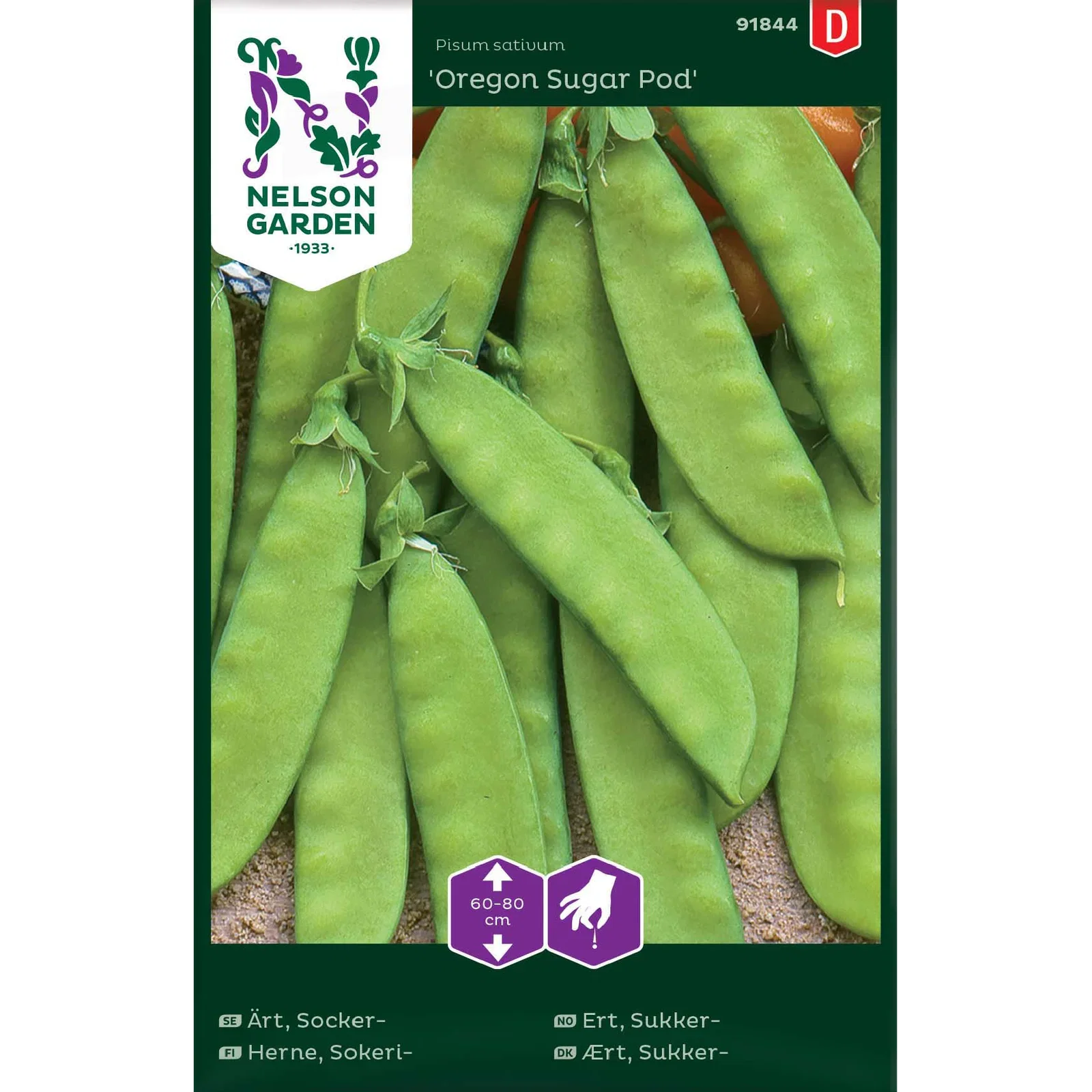 Ärt, Socker-, Oregon Sugar Pod