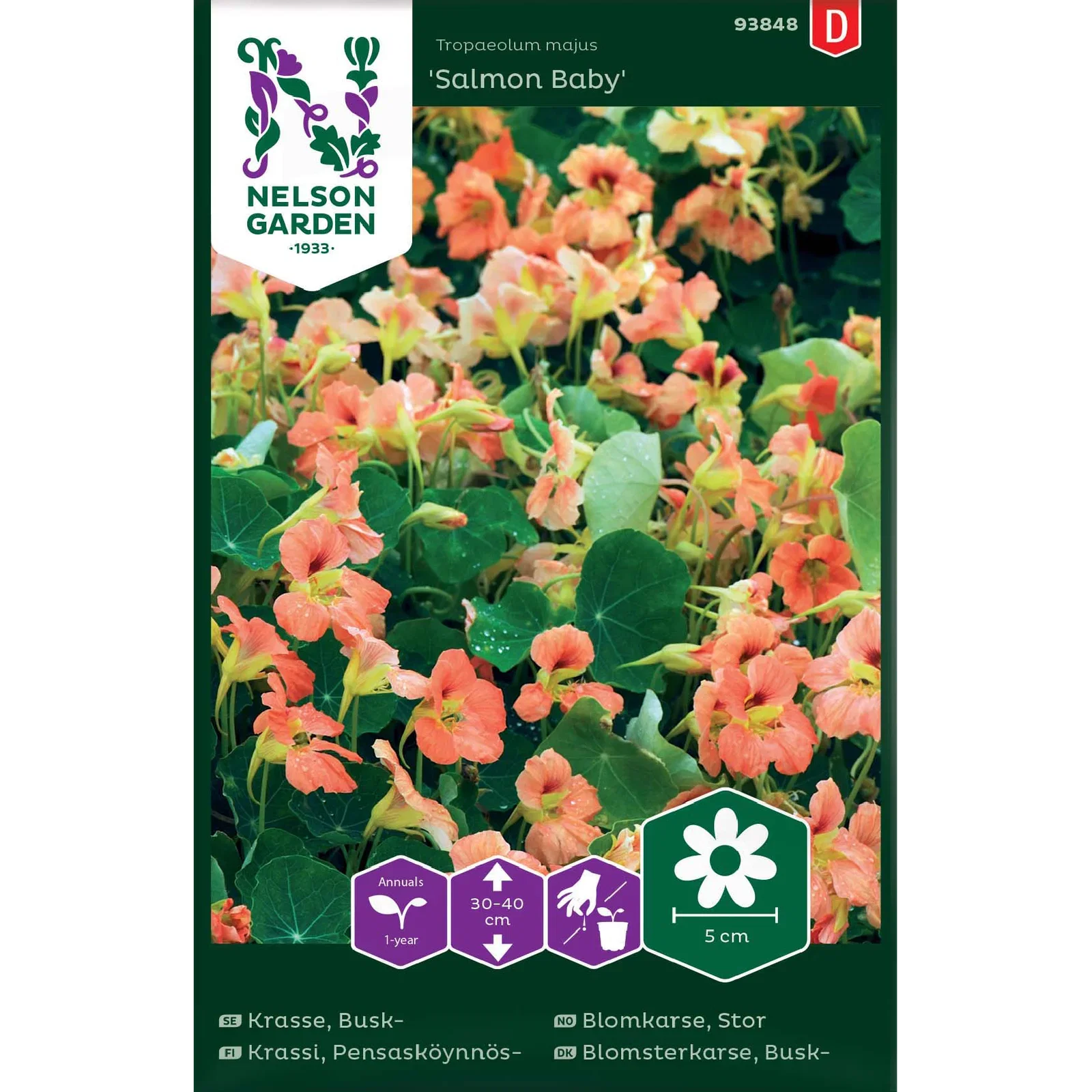 Krasse, Busk-, Salmon Baby, la