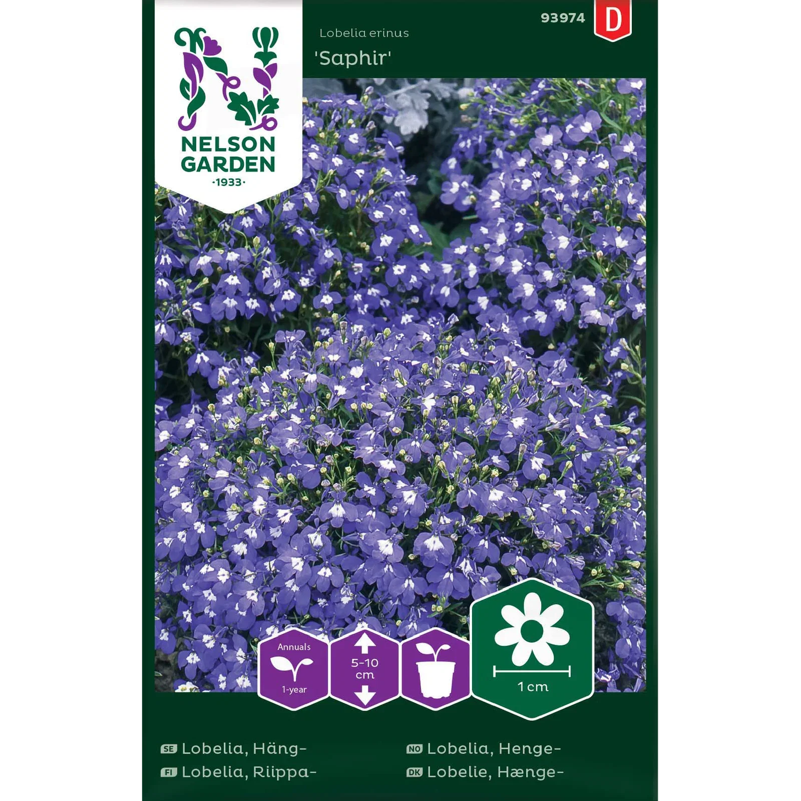 Hengelobelia 'Saphir'