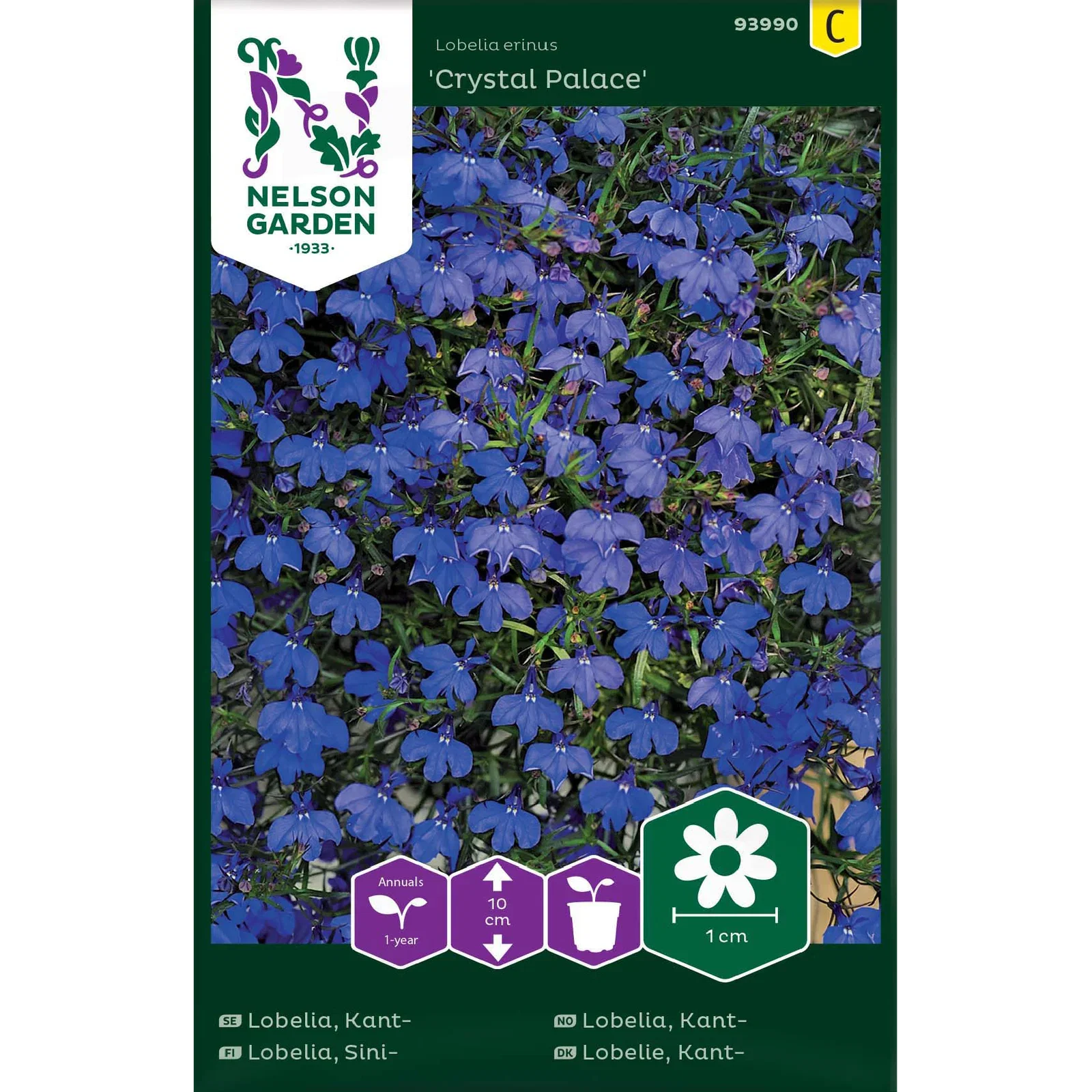 Lobelia, Kant-, Crystal Palace