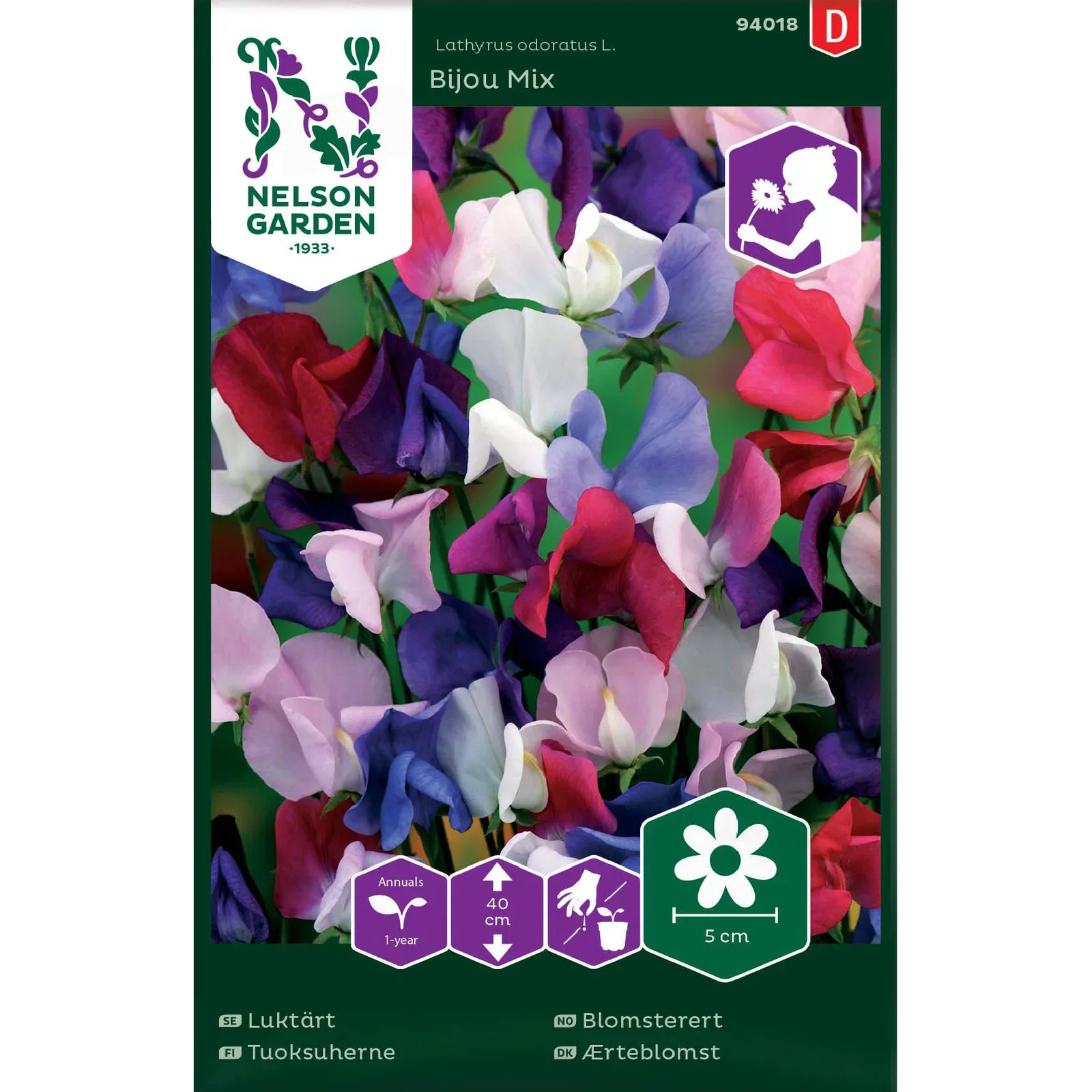 Erteblomst 'Bijou Mix'