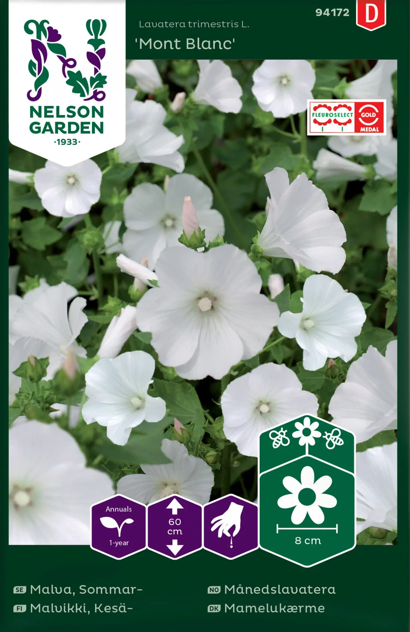 Malva, Sommar-, Mont Blanc, vi