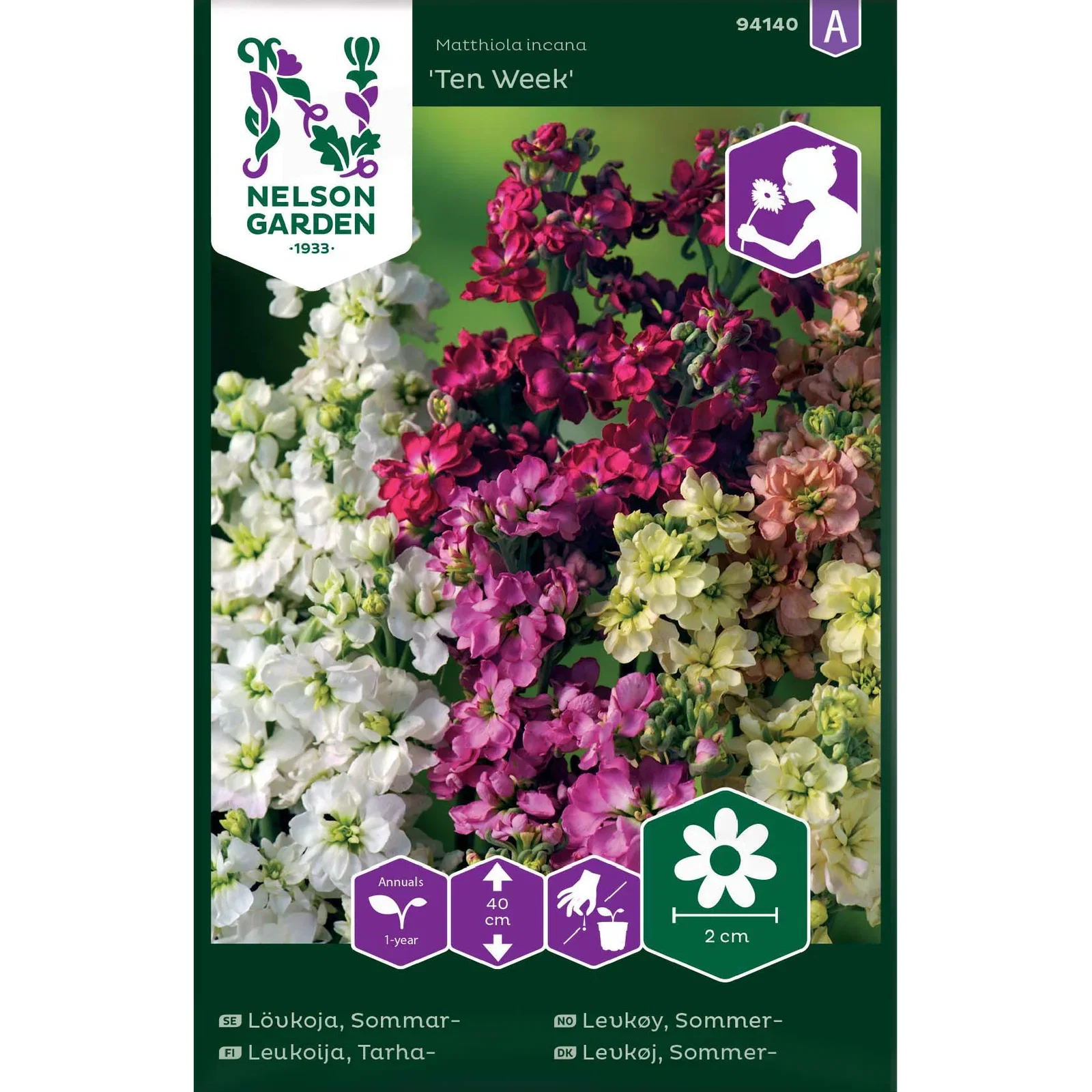 Lövkoja, Sommar-, Ten Week, bl