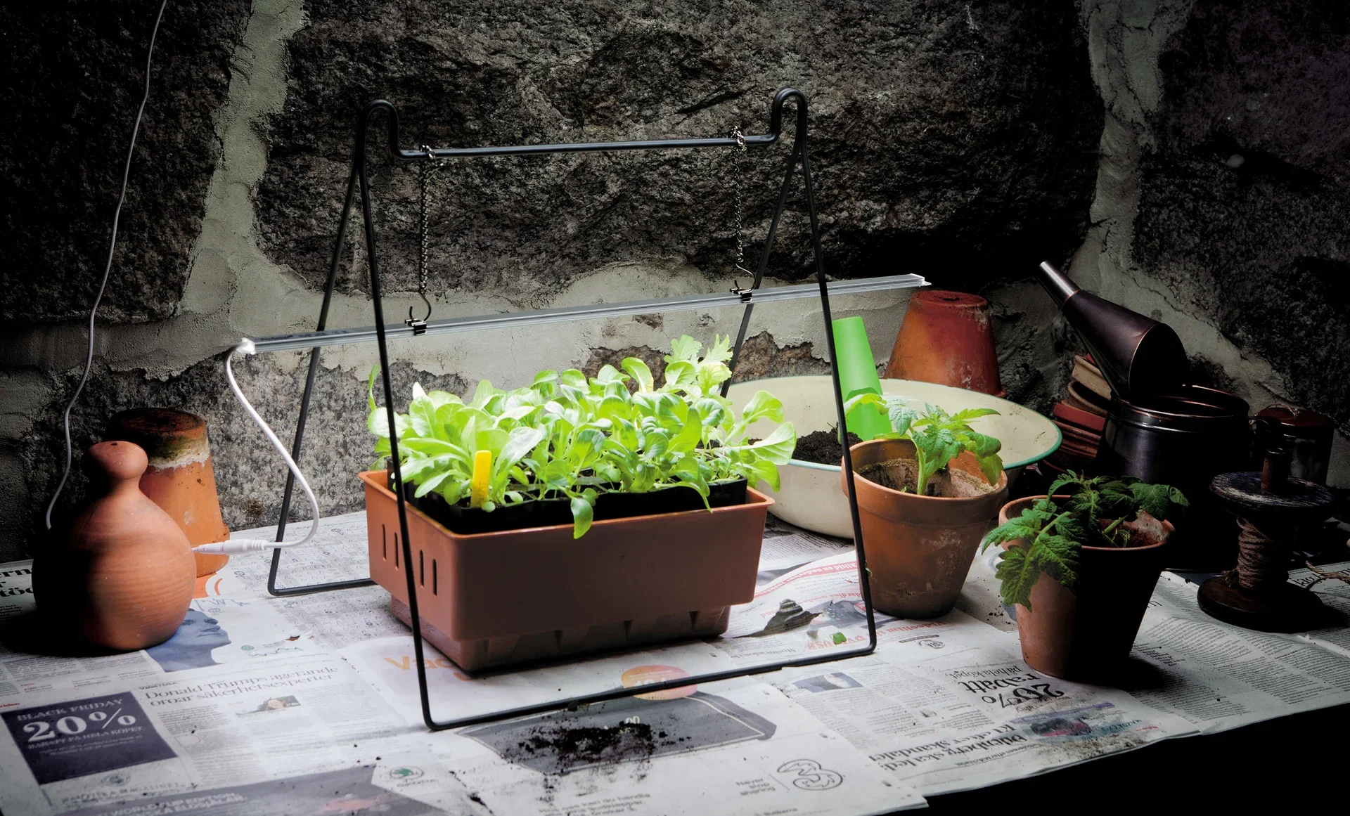 Plantelys LED No.1 60cm 15W med adapter