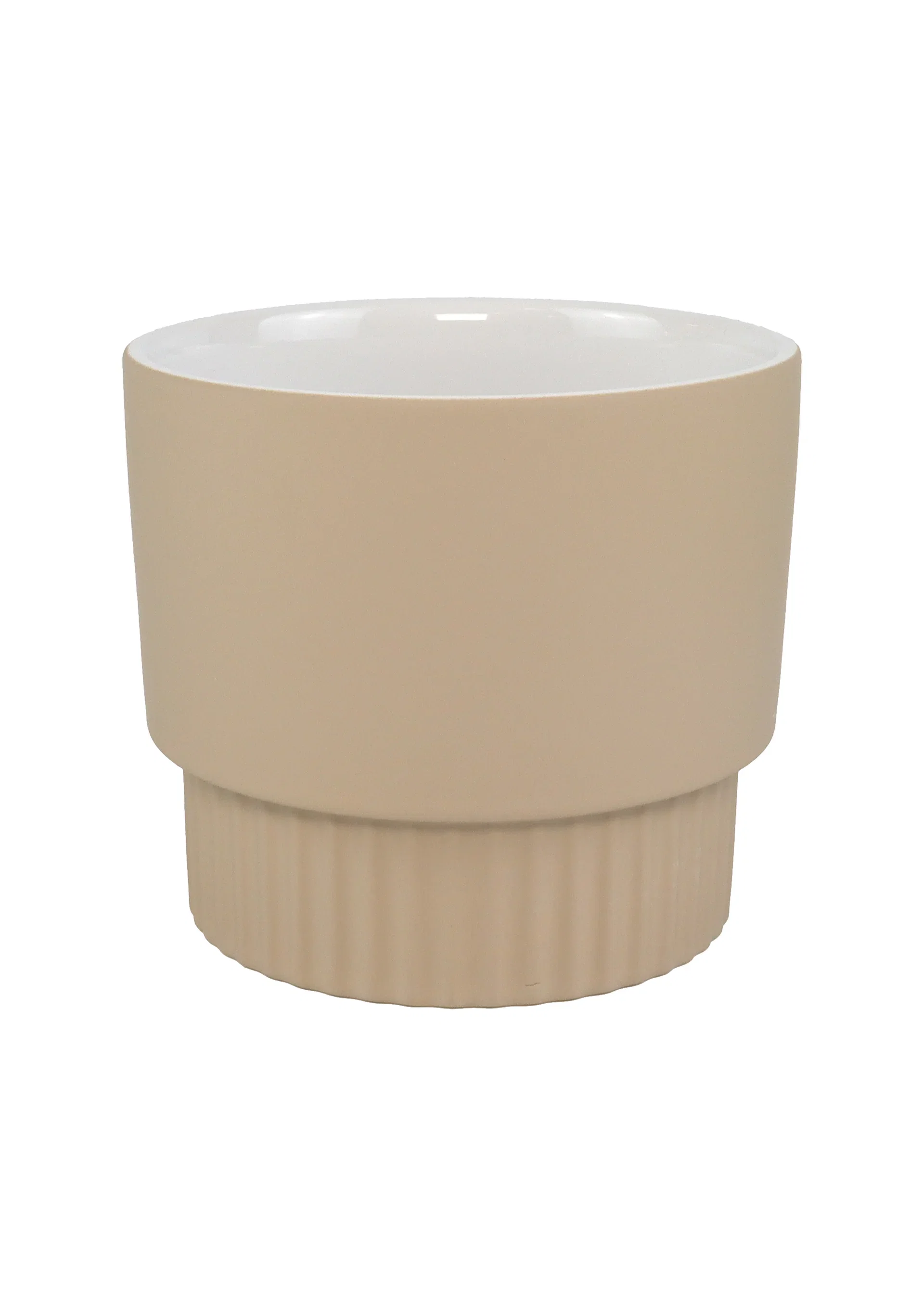 Frida pot D14 beige