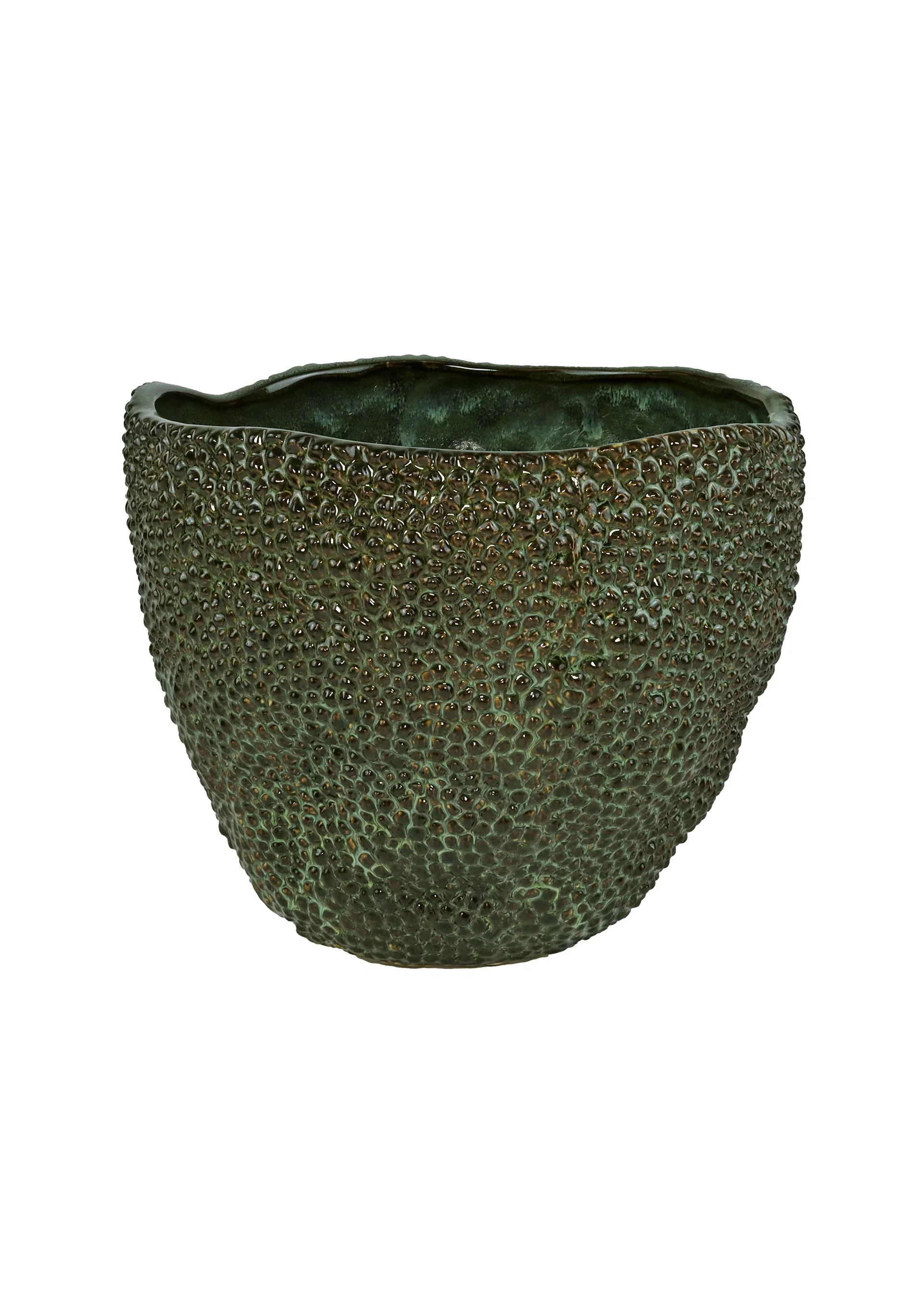 Rocky pot D18 green