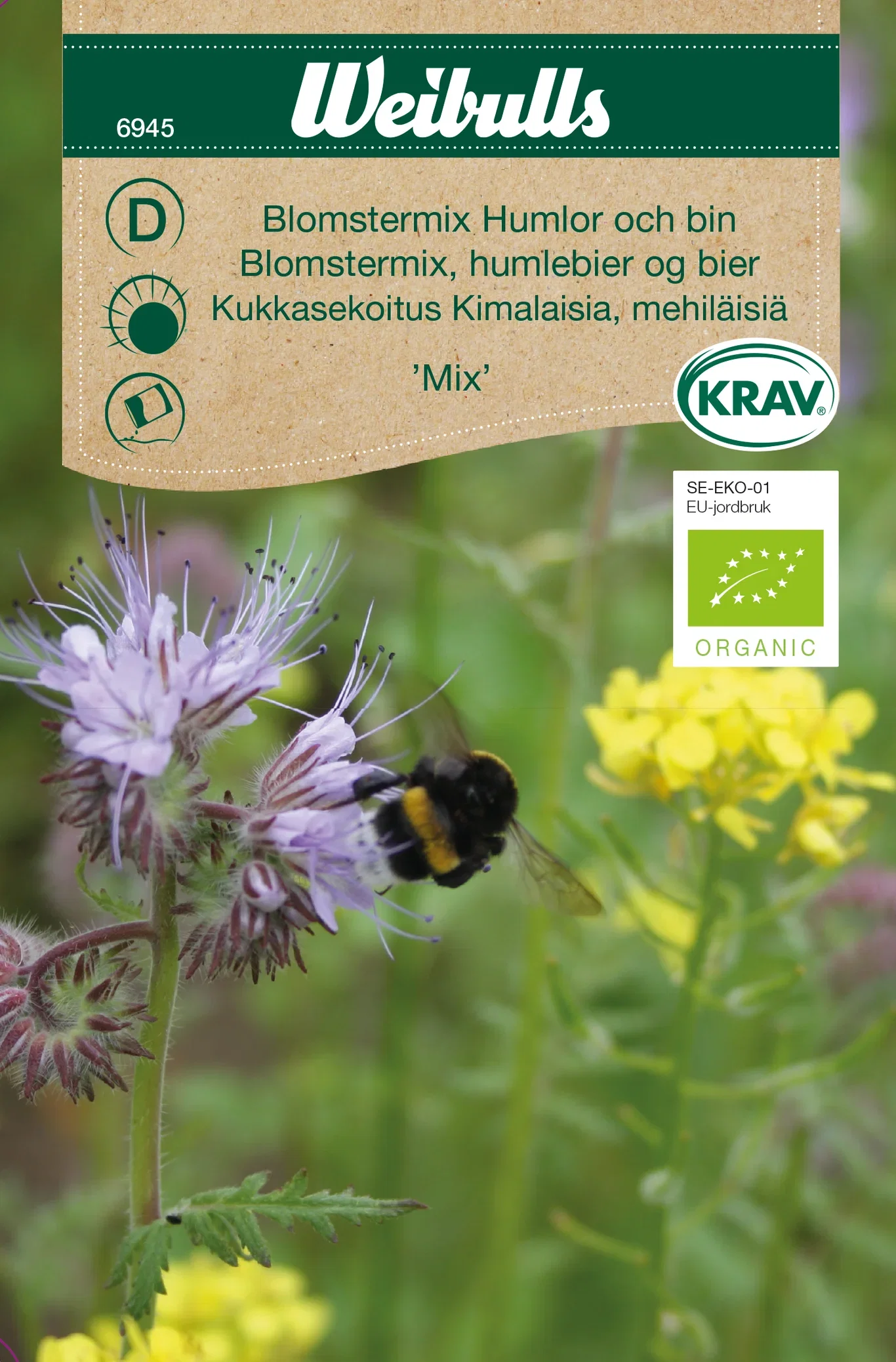 Meadow flower mix KRAV