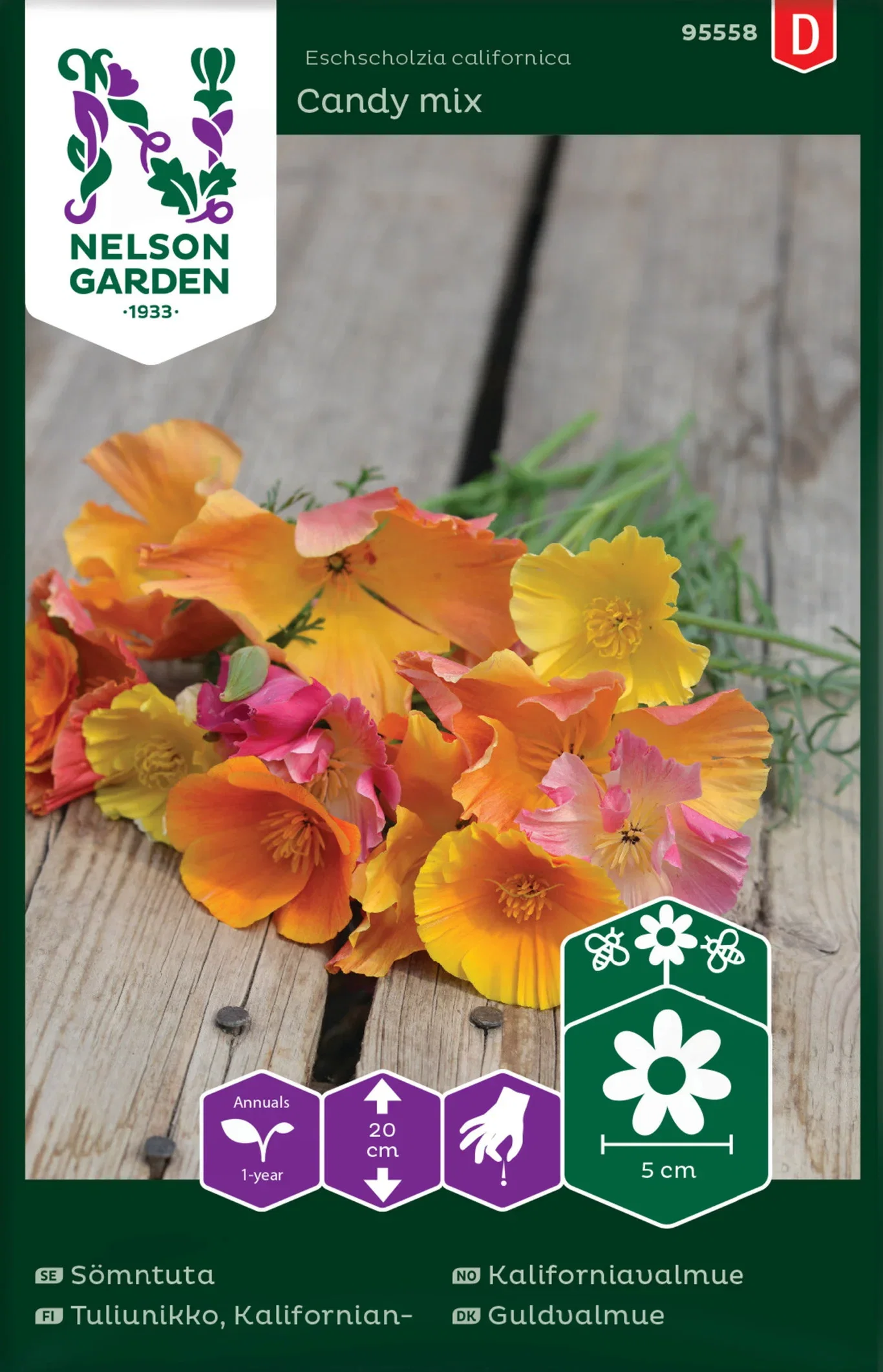 Kaliforniavalmue 'Candy mix'