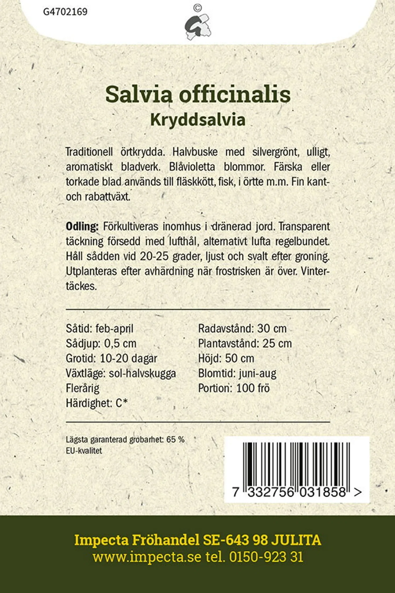 Kryddsalvia