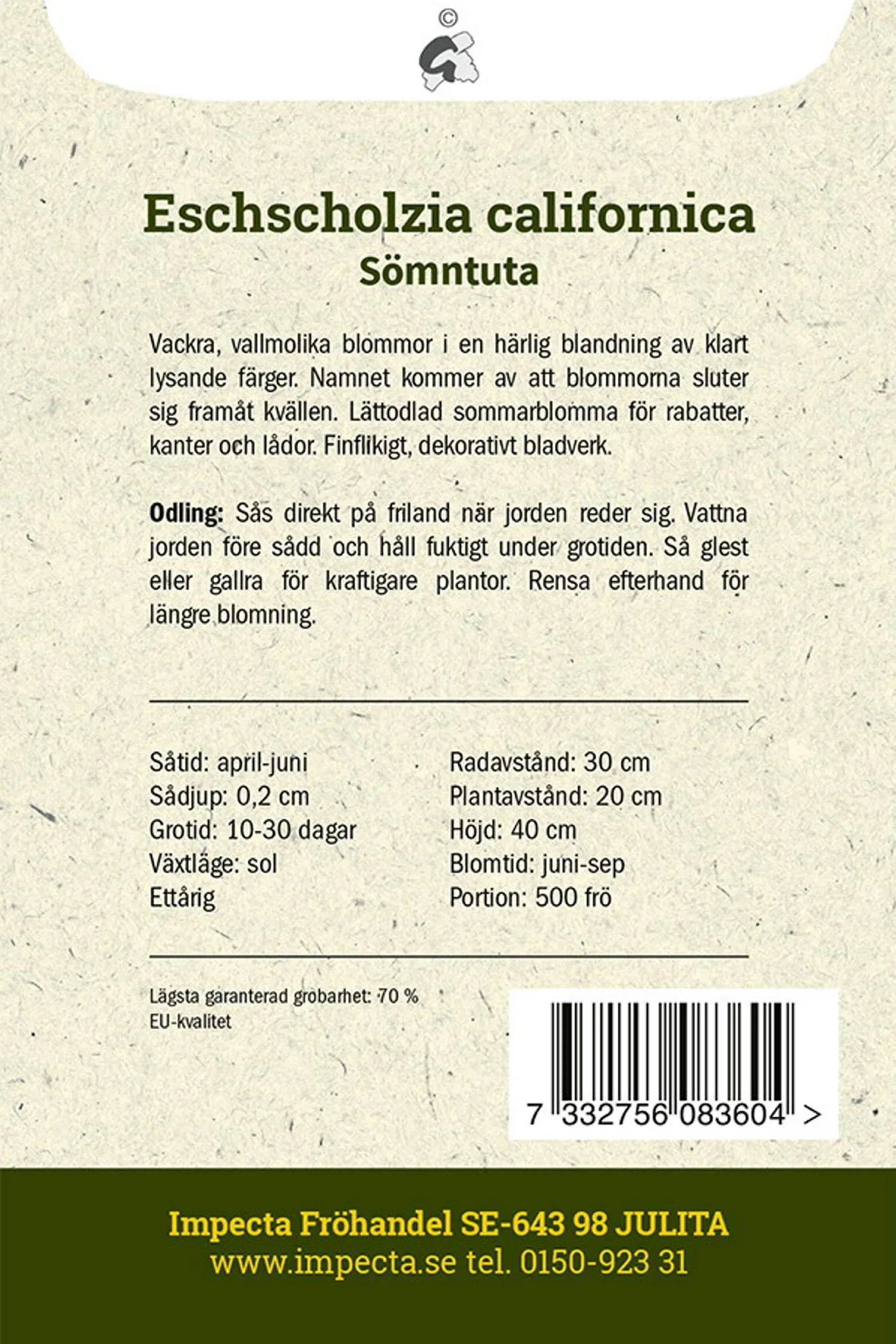 Eschscholzia californica