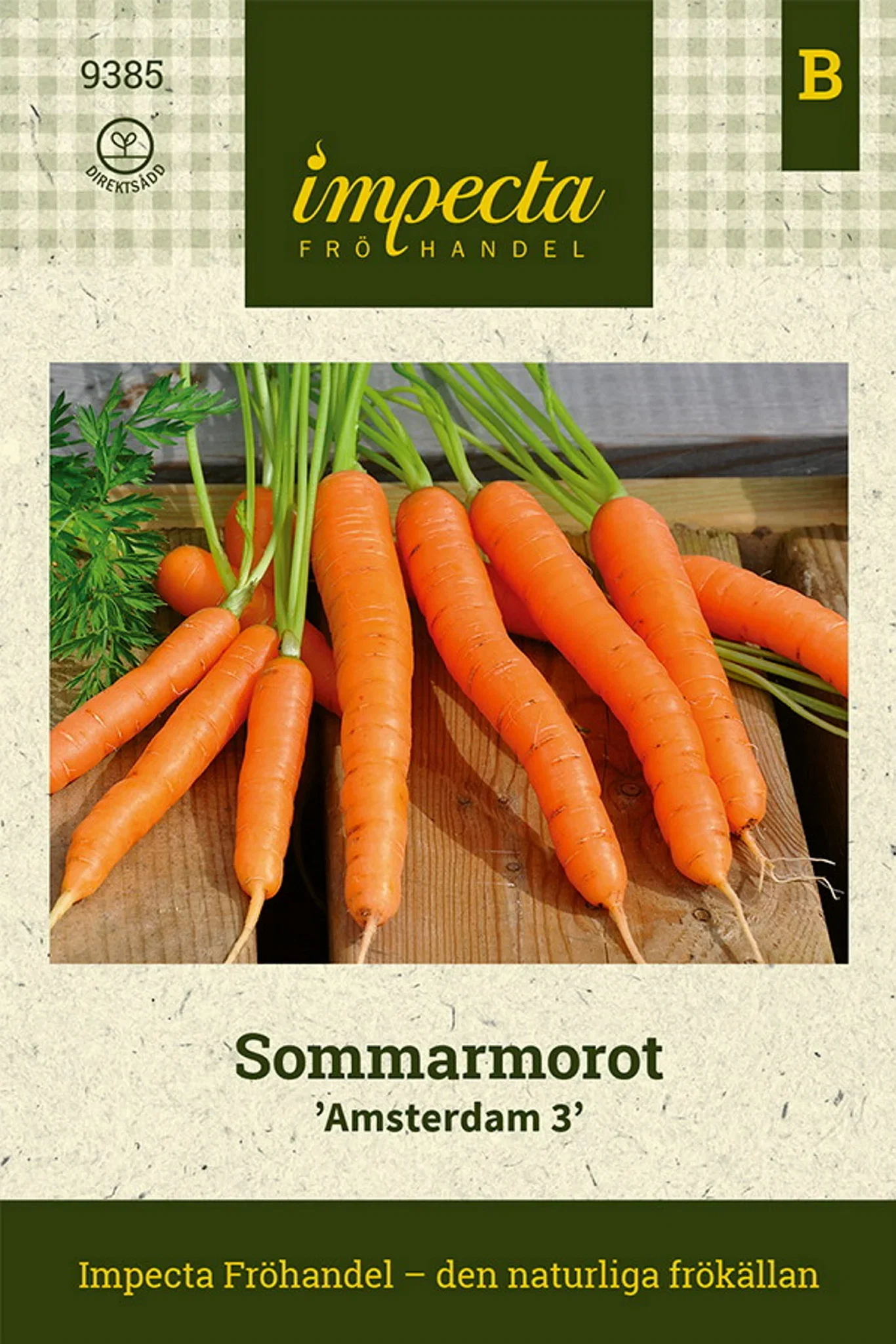 Sommer gulrot 'Amsterdam Forcing 3'