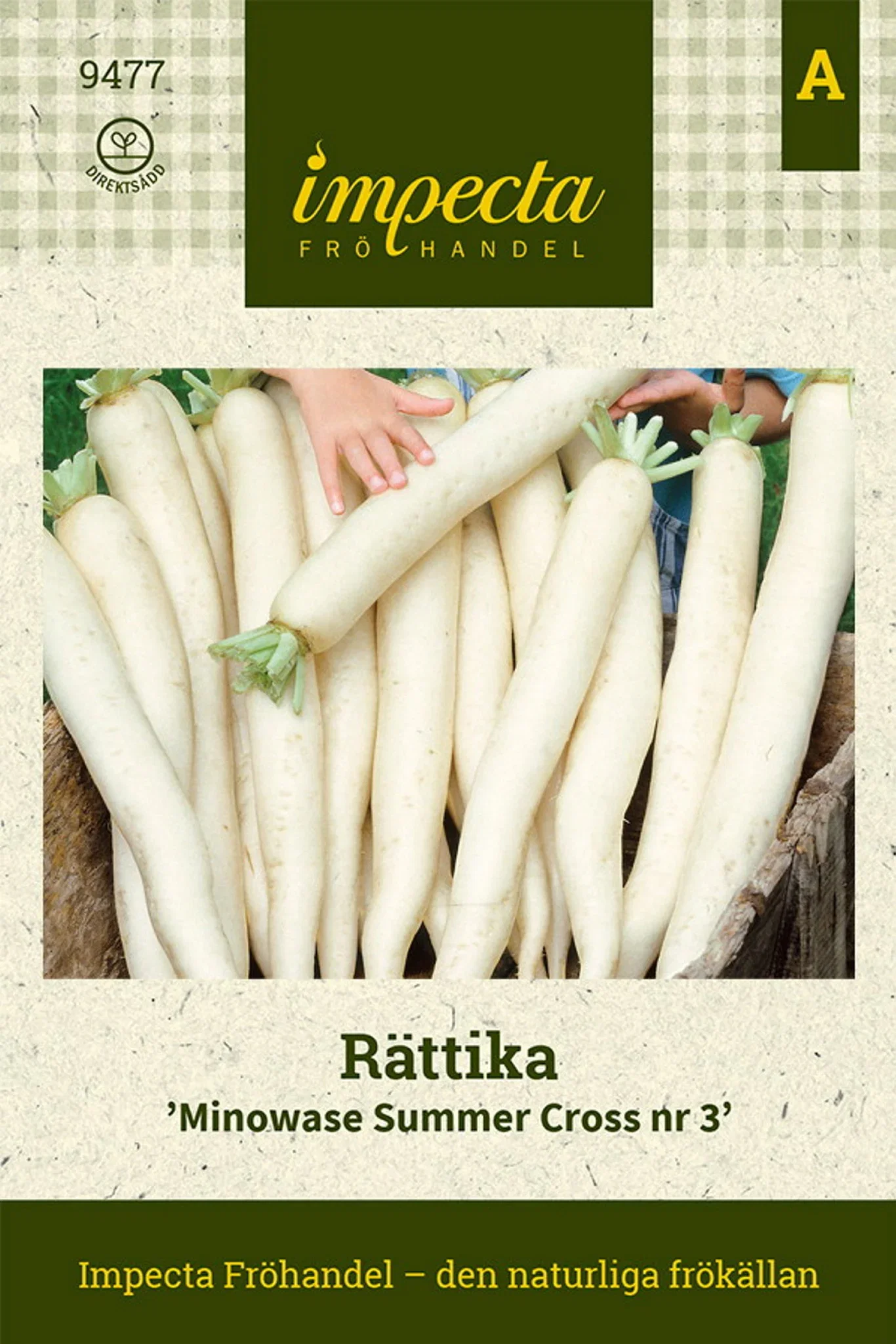 Raphanus sativus 'Minowase Summer Cross nr 3'