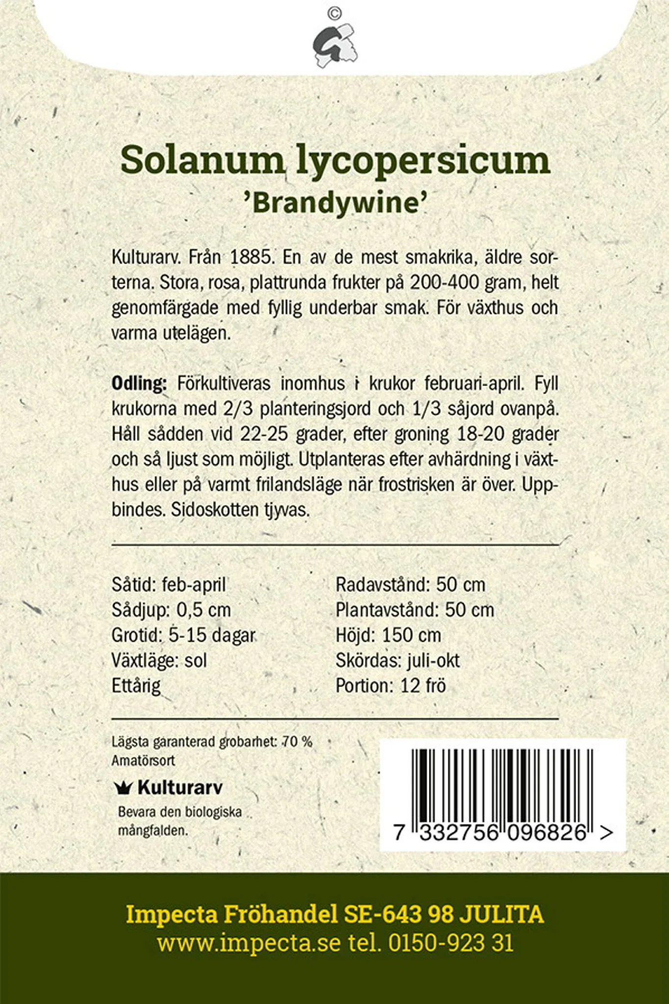 Bifftomat 'Brandywine'