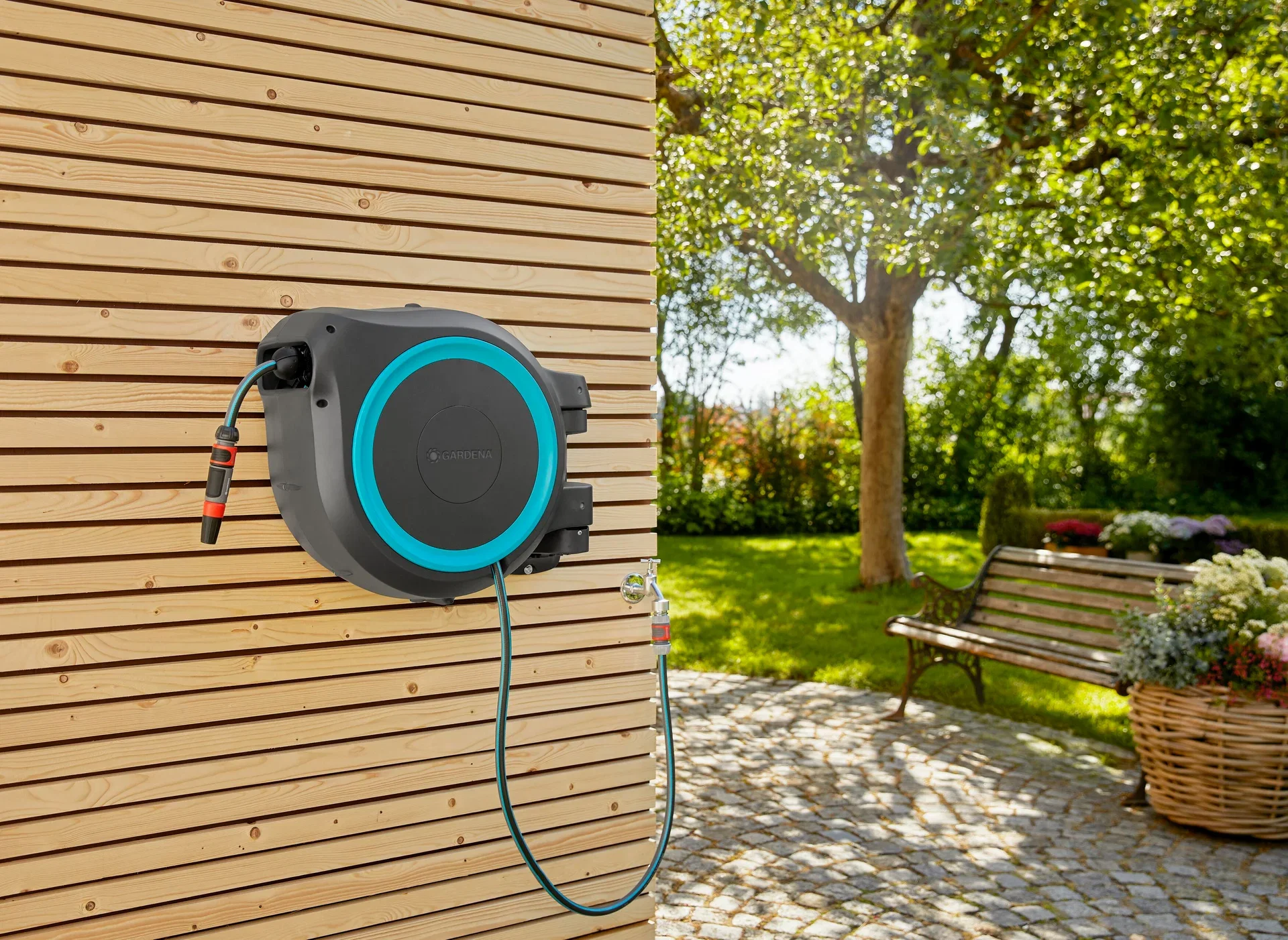 Hose box for wall 25M