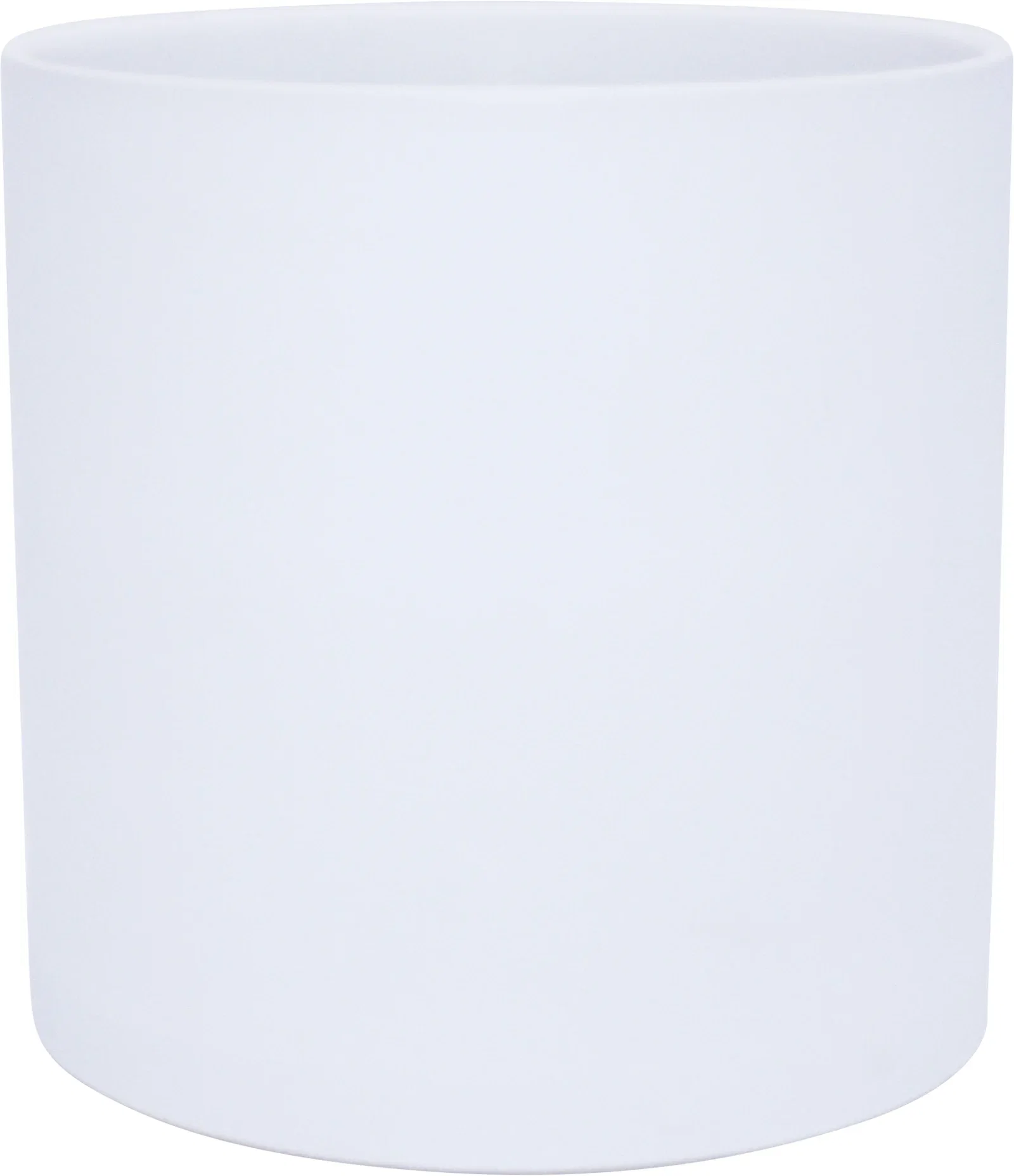 Cylinder pot D22 white