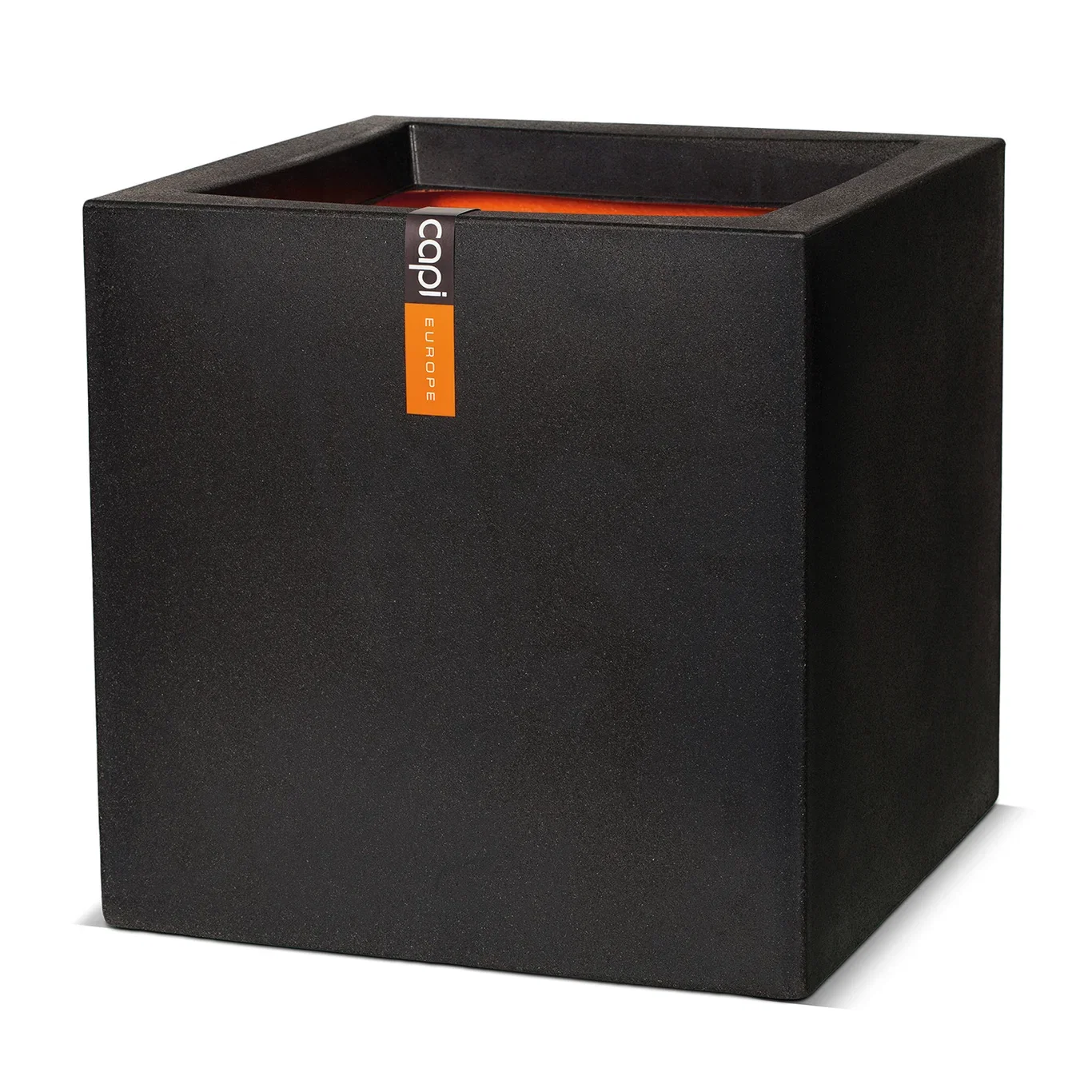 Capi pot cube 30X30X30 black