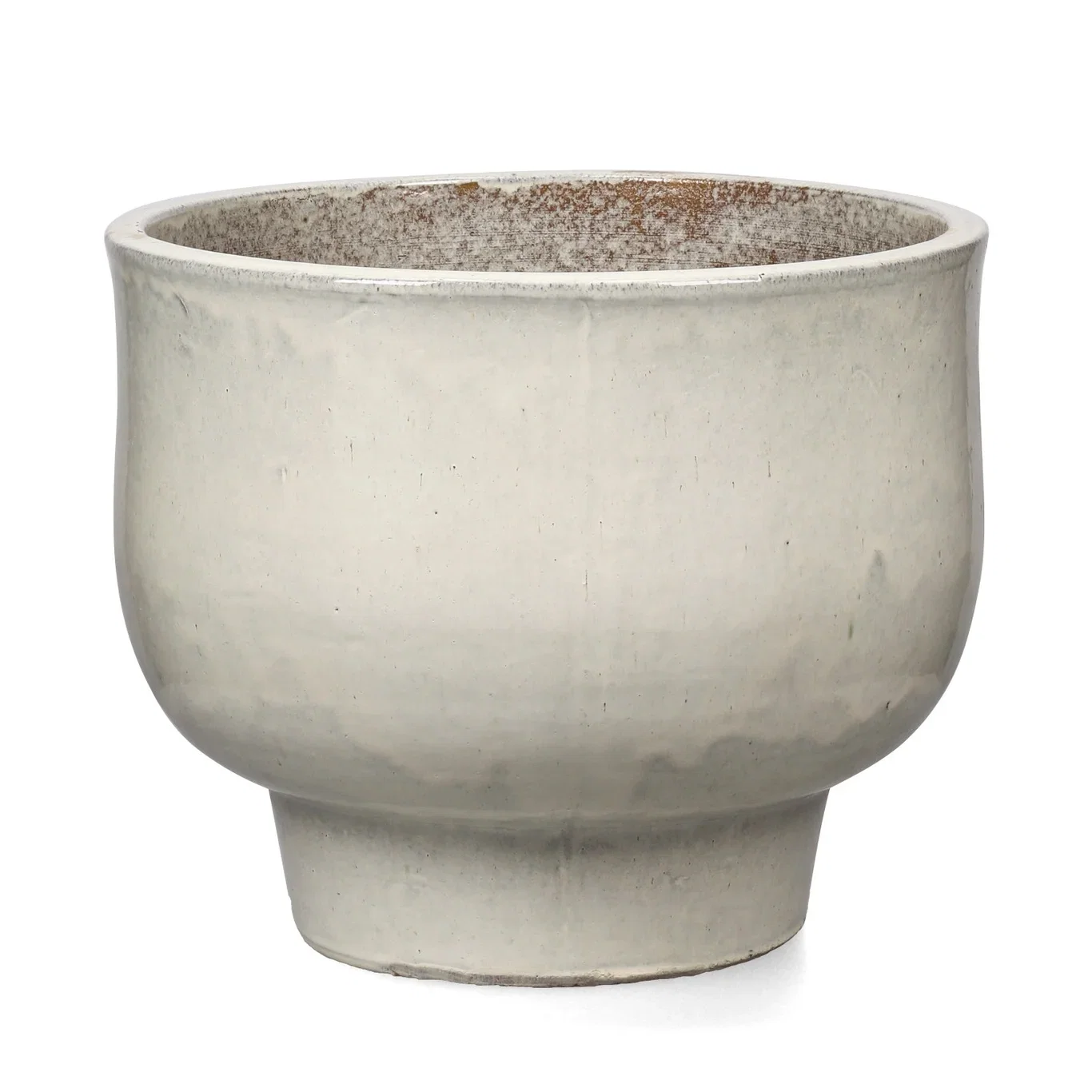 Alyssa pot D40 offwhite