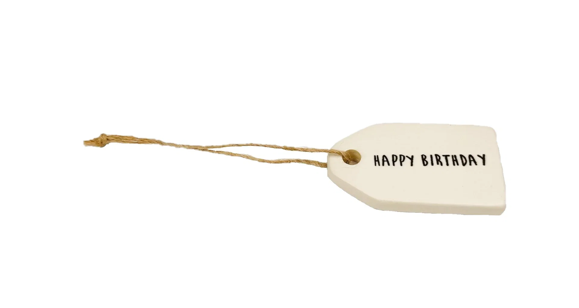 Gavelapp av keramikk Happy Birthday