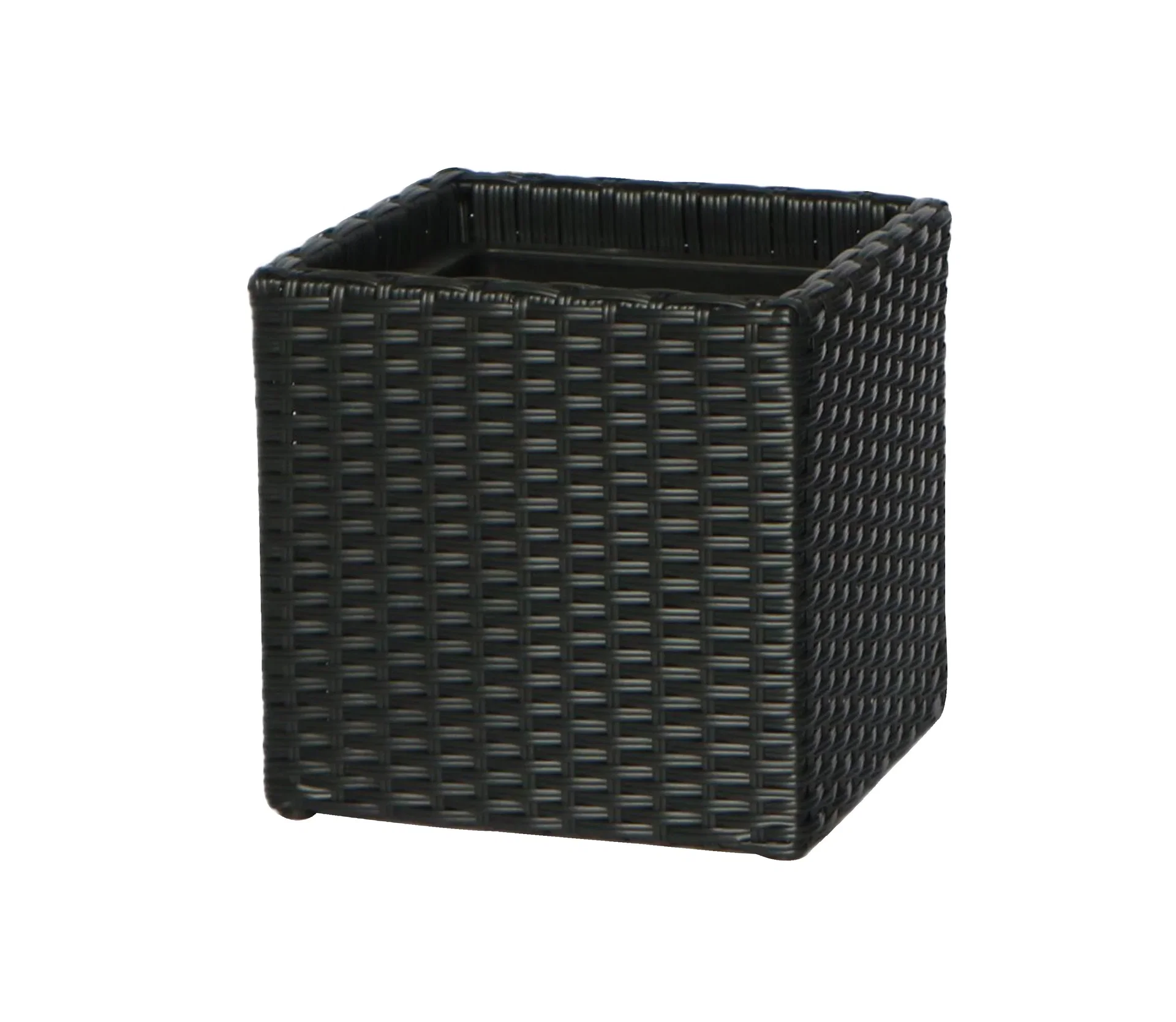 Folke planter 28x28 black