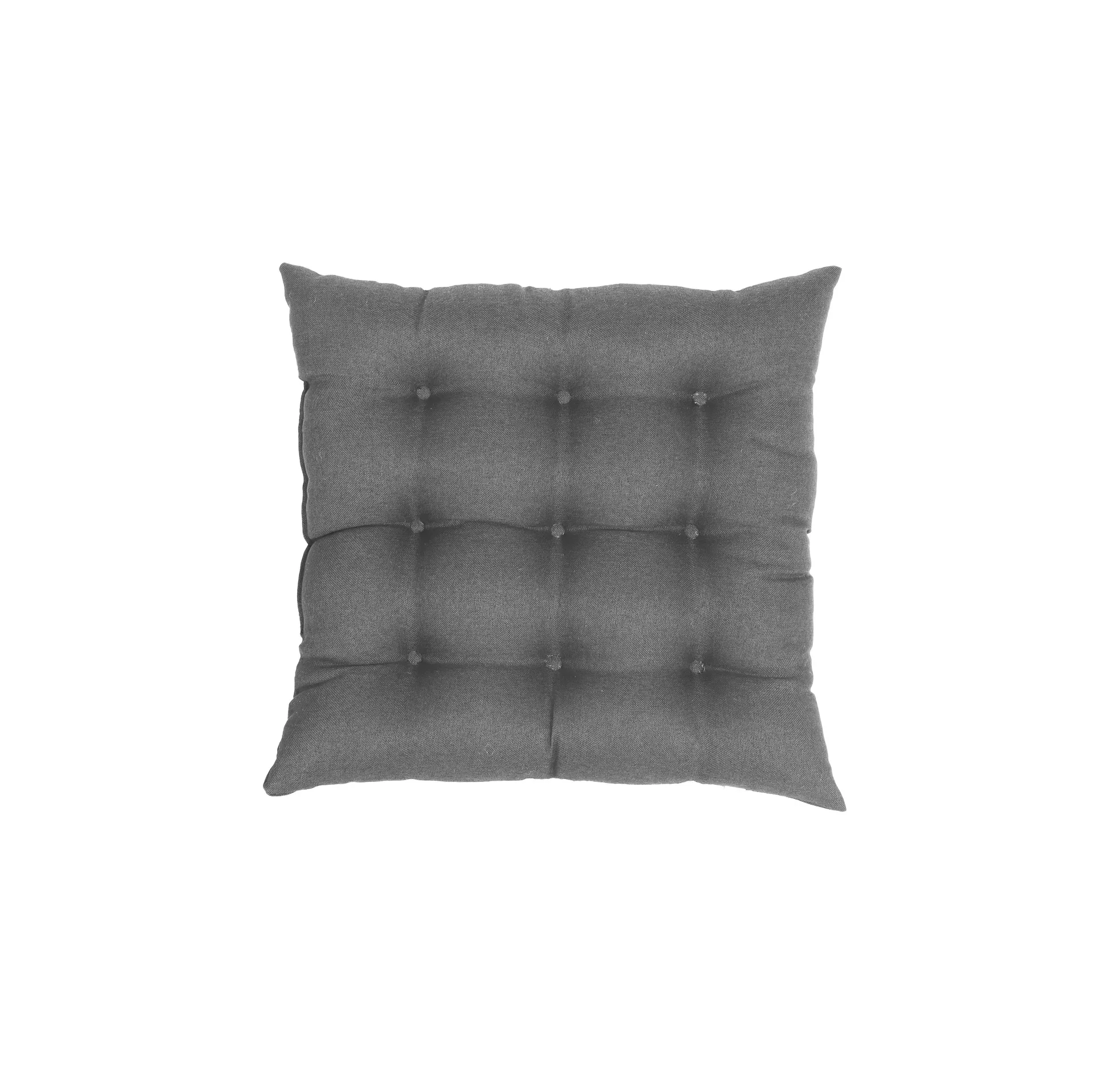 Bedford seat cushion 40x40cm Dark Grey
