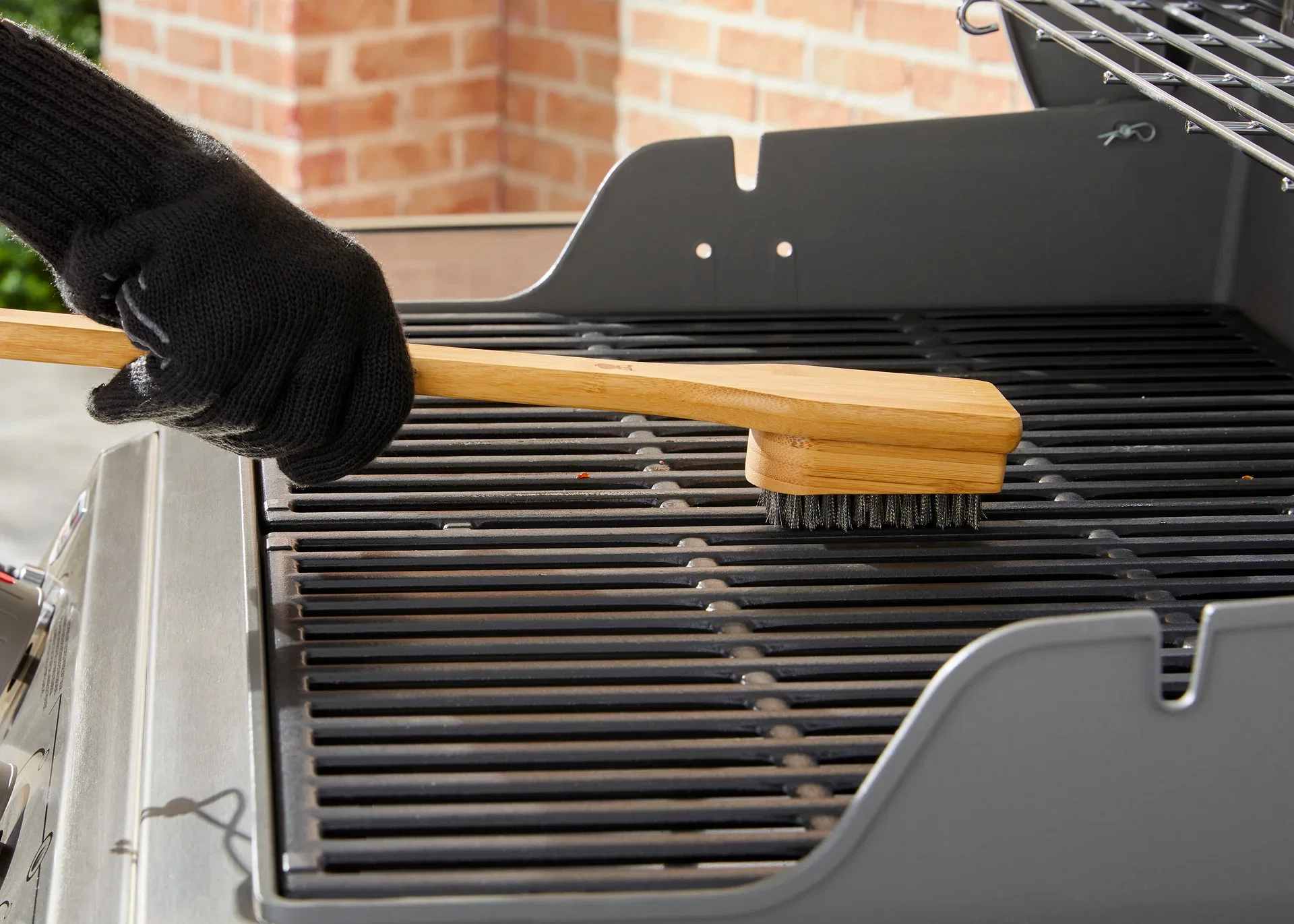 Weber® Bamboo BBQ brush 46 cm