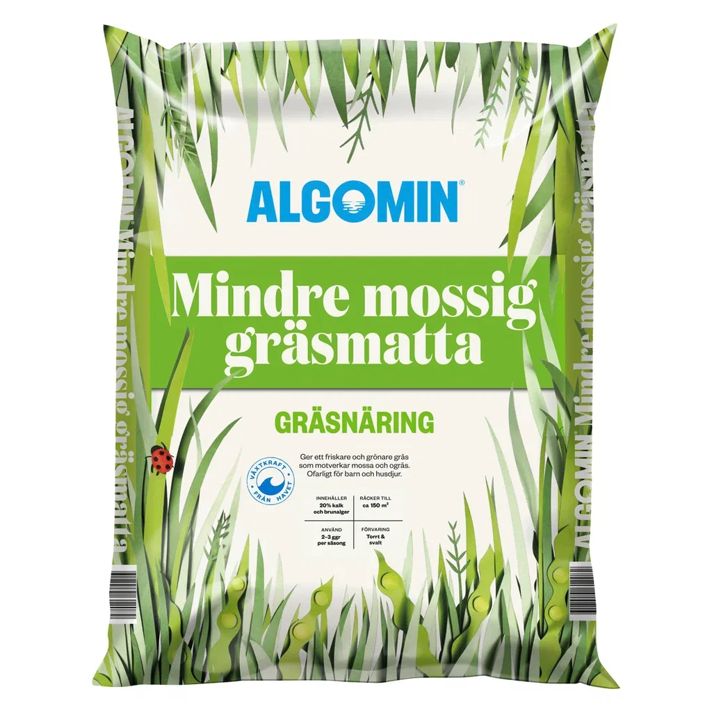 Mindre mossig gräsmatta 6,5 kg
