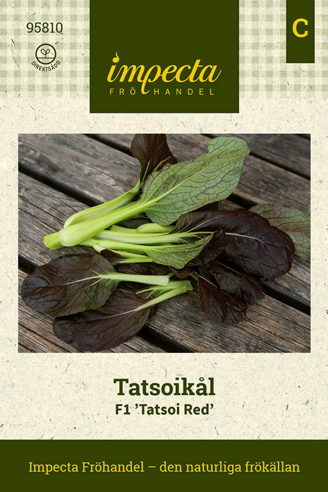 Tatsoikål F1 'Tatsoi Red'