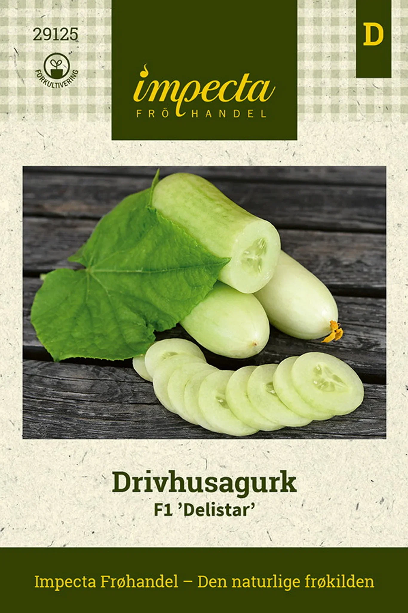 Cucumis sativus F1 'Delistar'