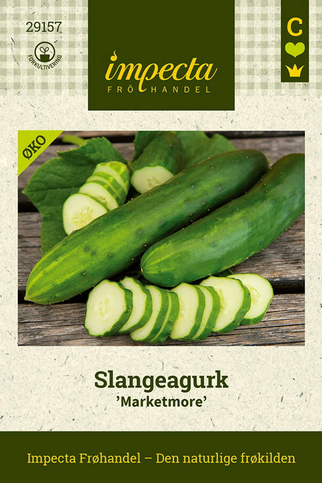 Slangeagurk 'Marketmore'