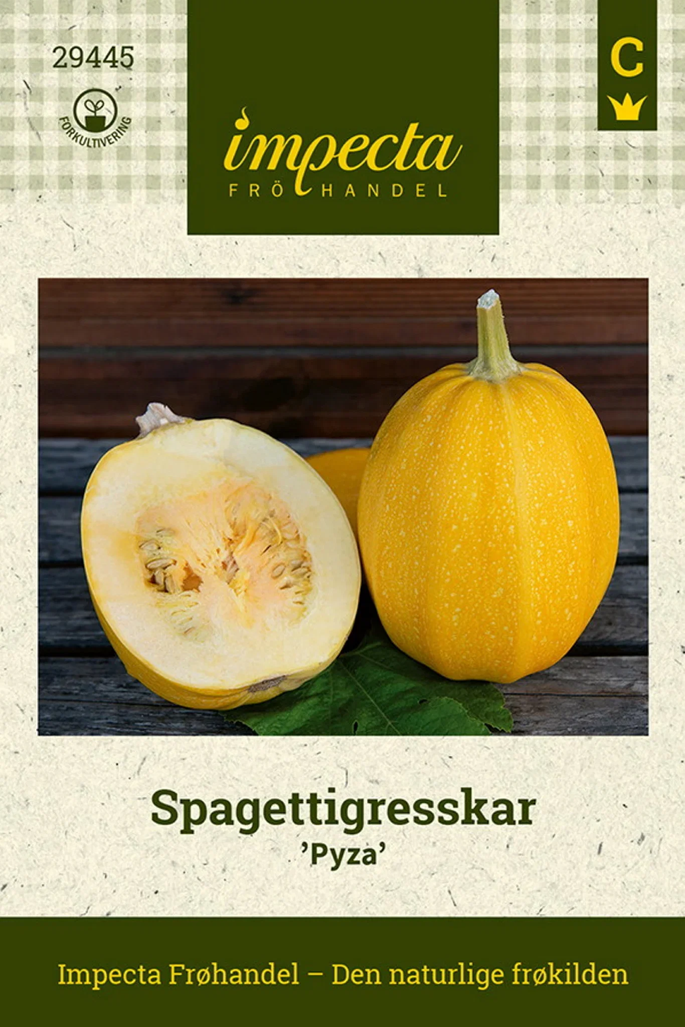 Spagettigresskar 'Pyza'