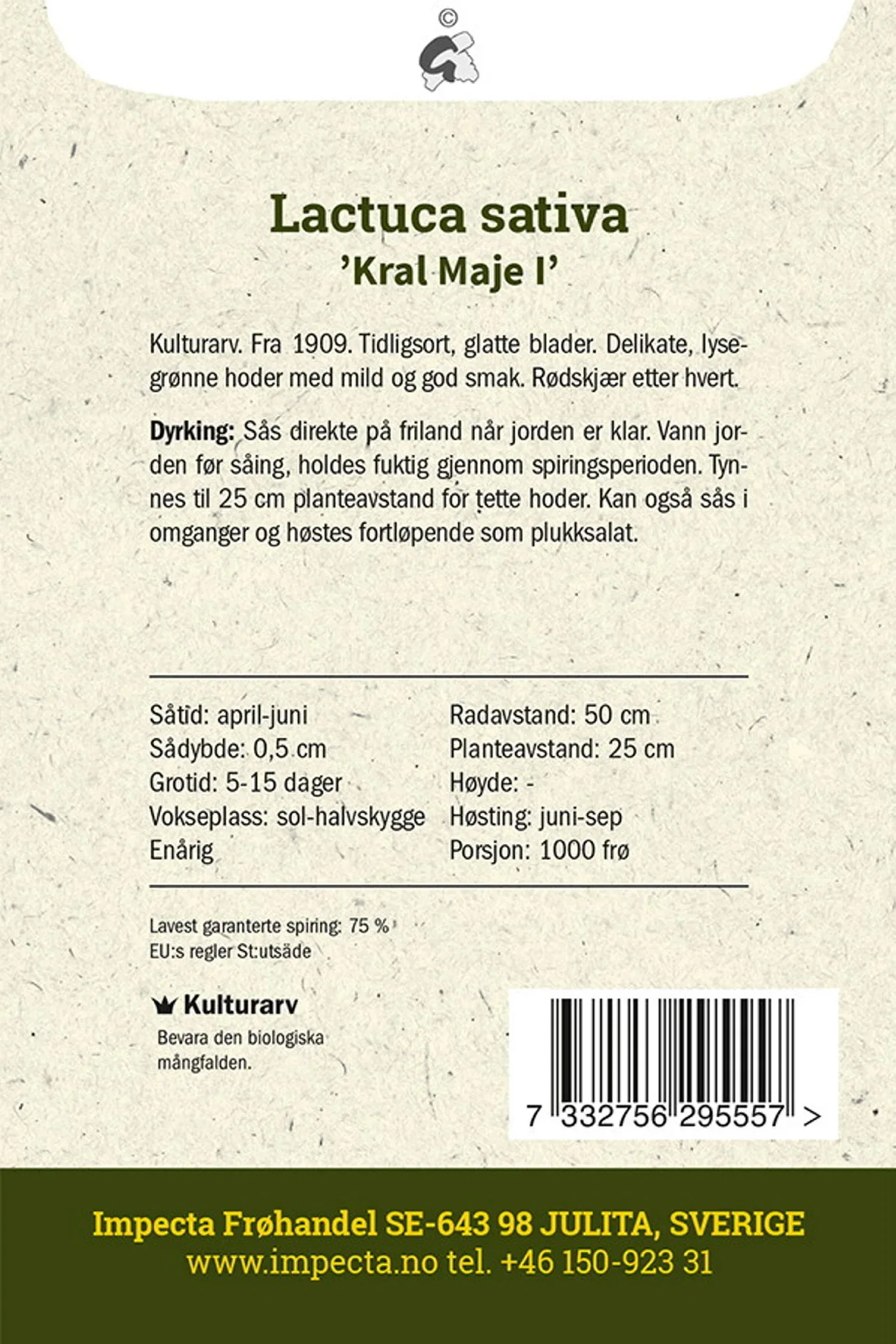 Hodesalat 'Král Máje I'