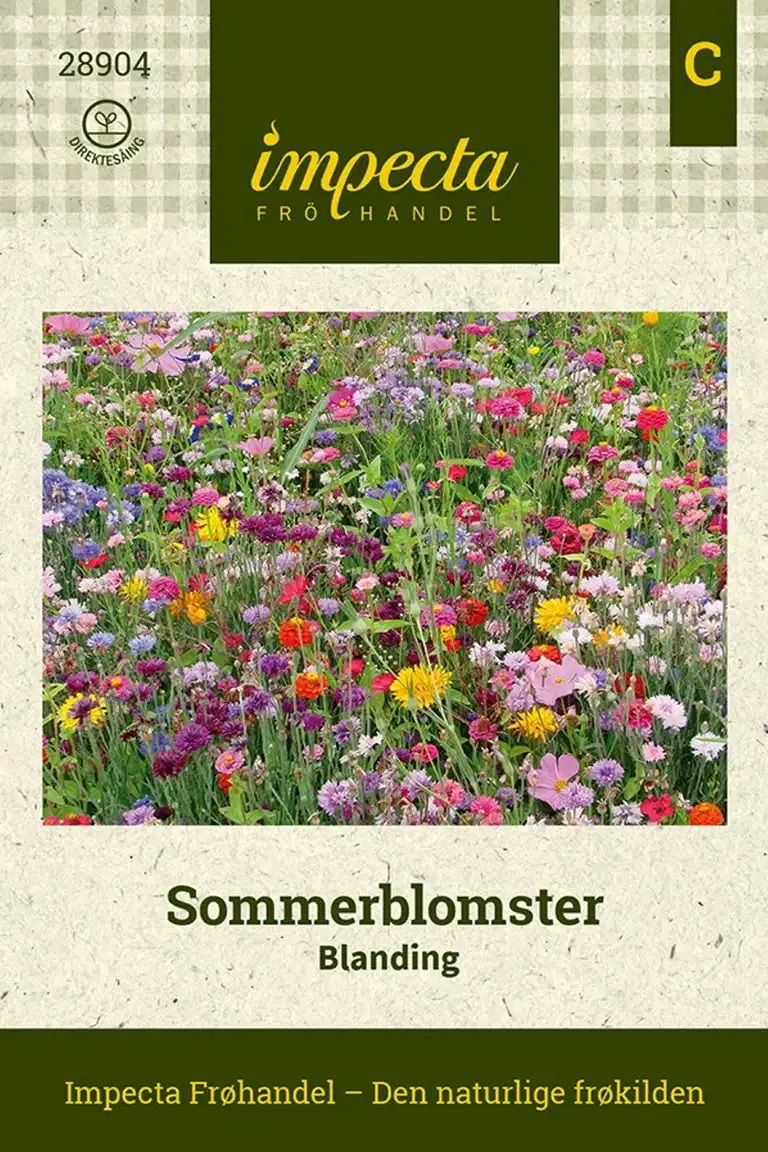Sommerblomster, blanding