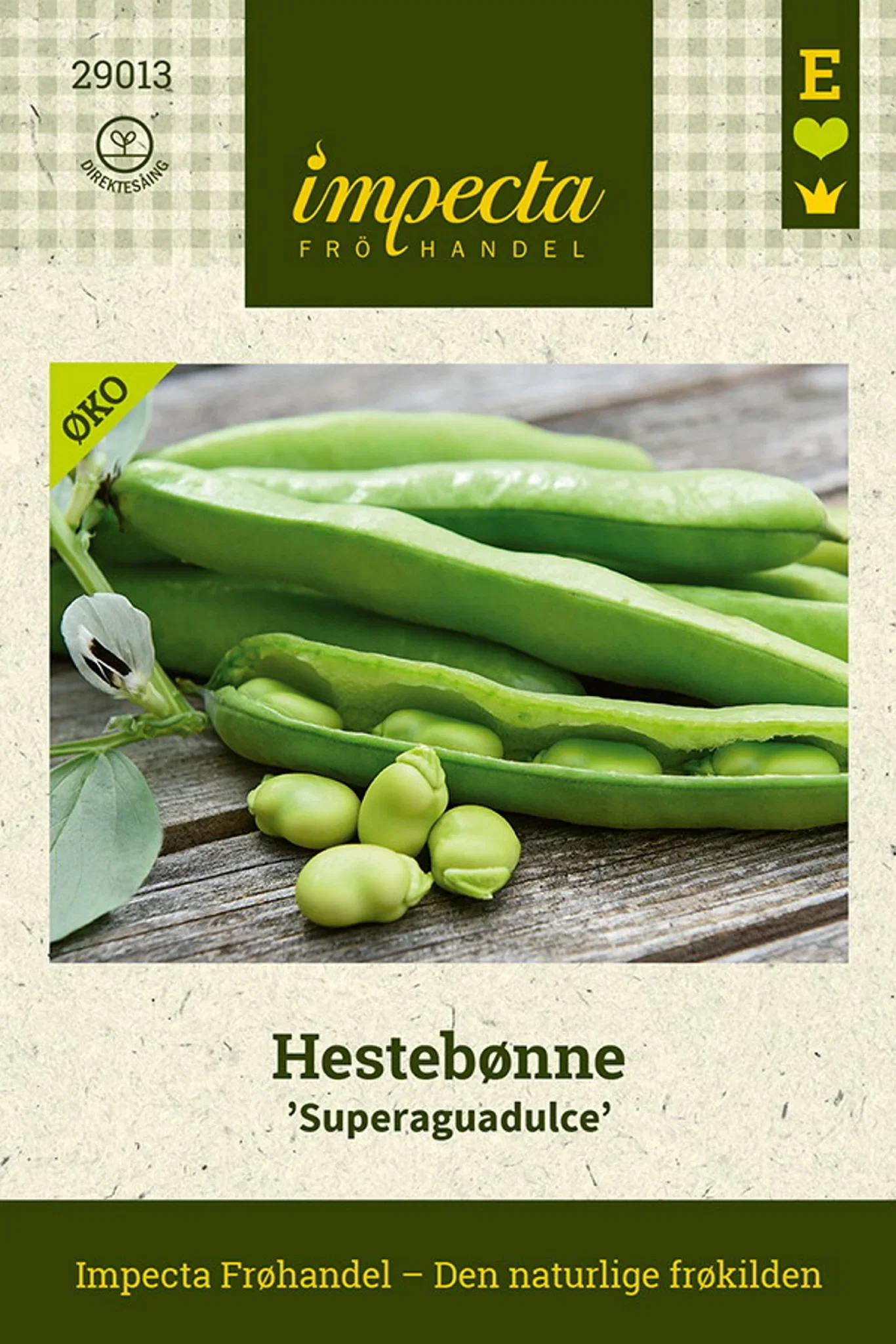 Vicia faba 'Superaguadulce'