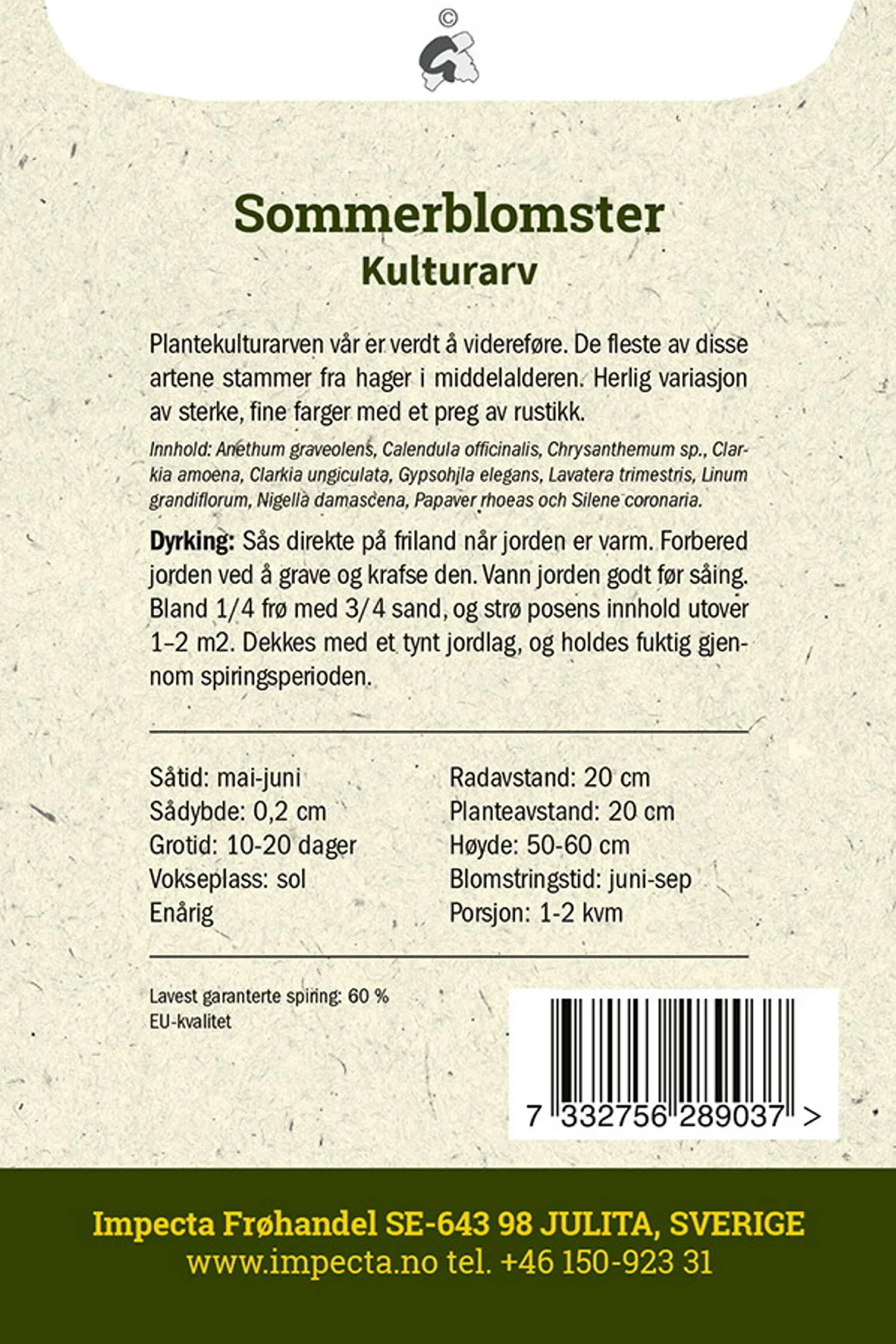 Sommarblom Kulturarv