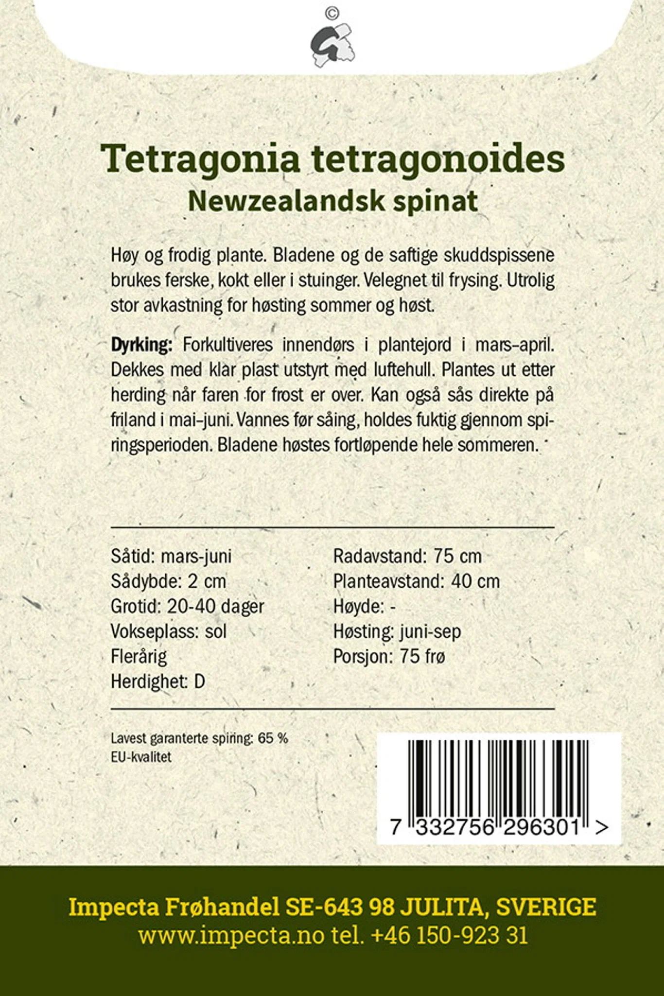 Newzealandsk spinat