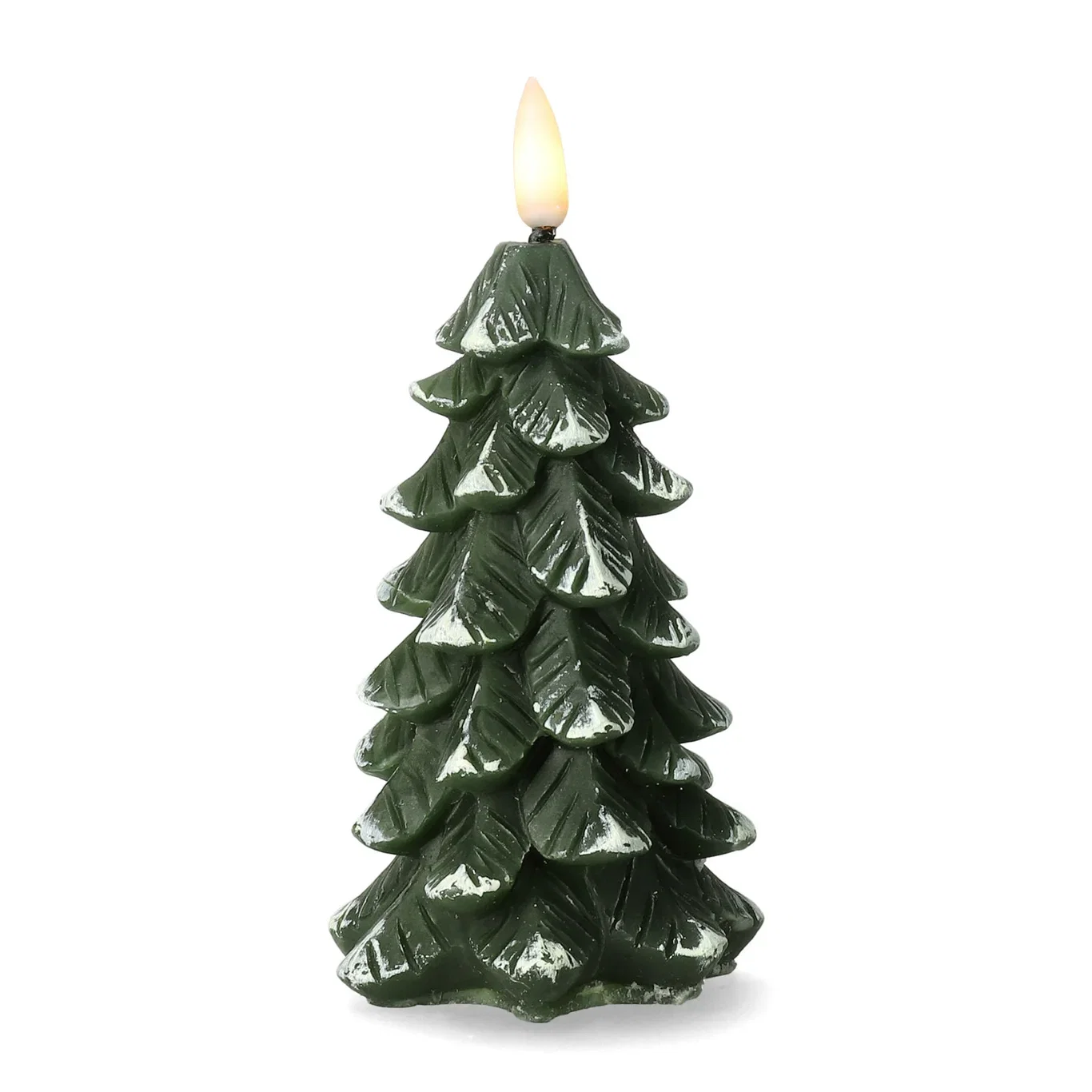 Albero LED candle H14,5 green