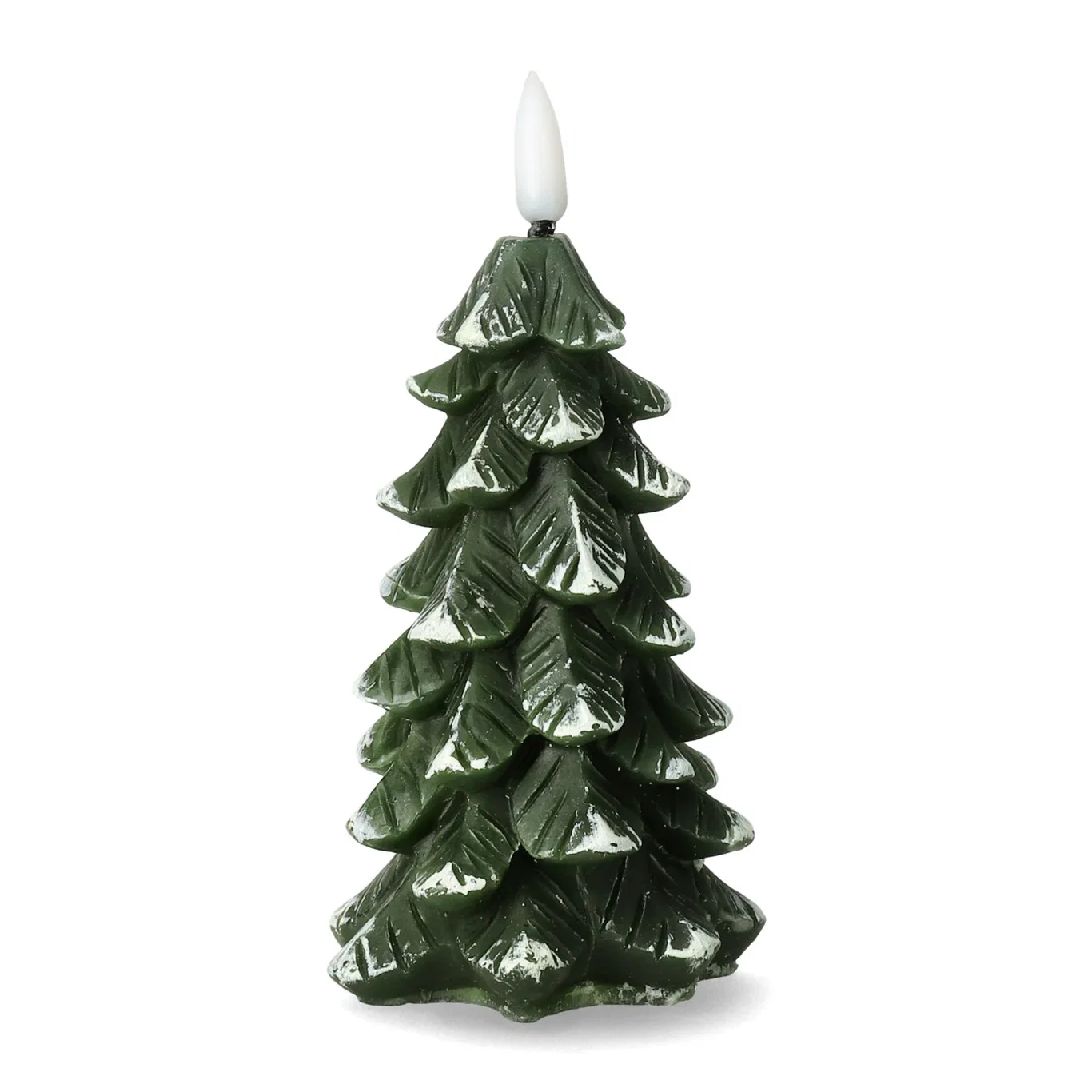 Albero LED candle H14,5 green