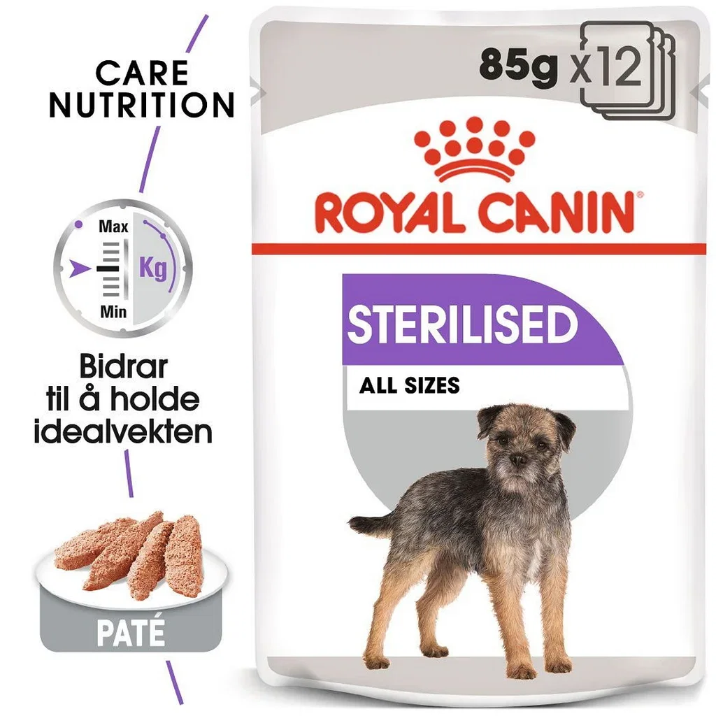 Sterilised wet 12x85g