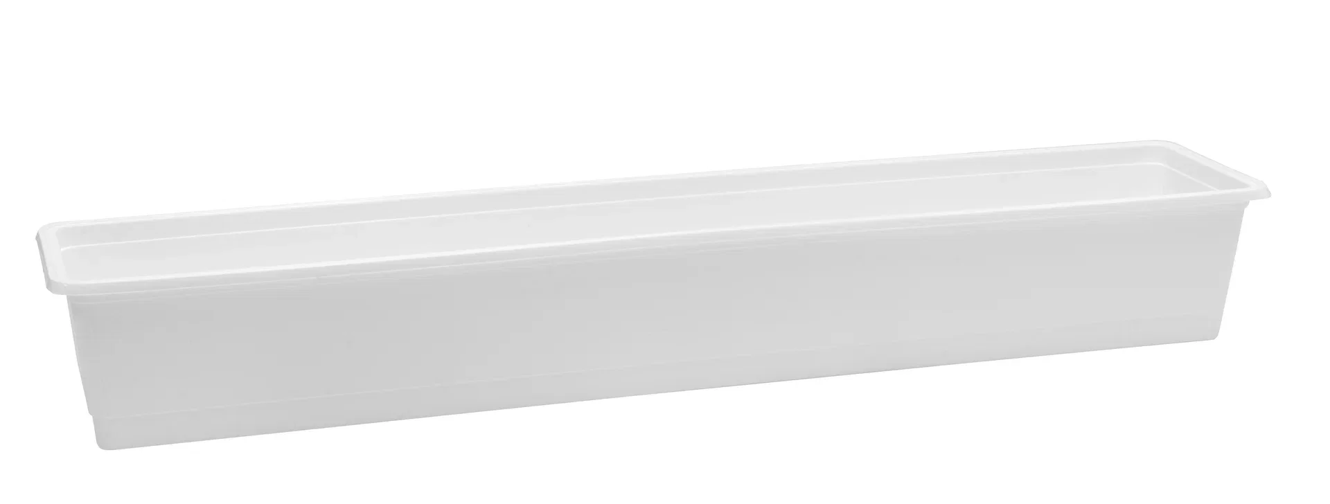 Classic balcony box L90 recycled white