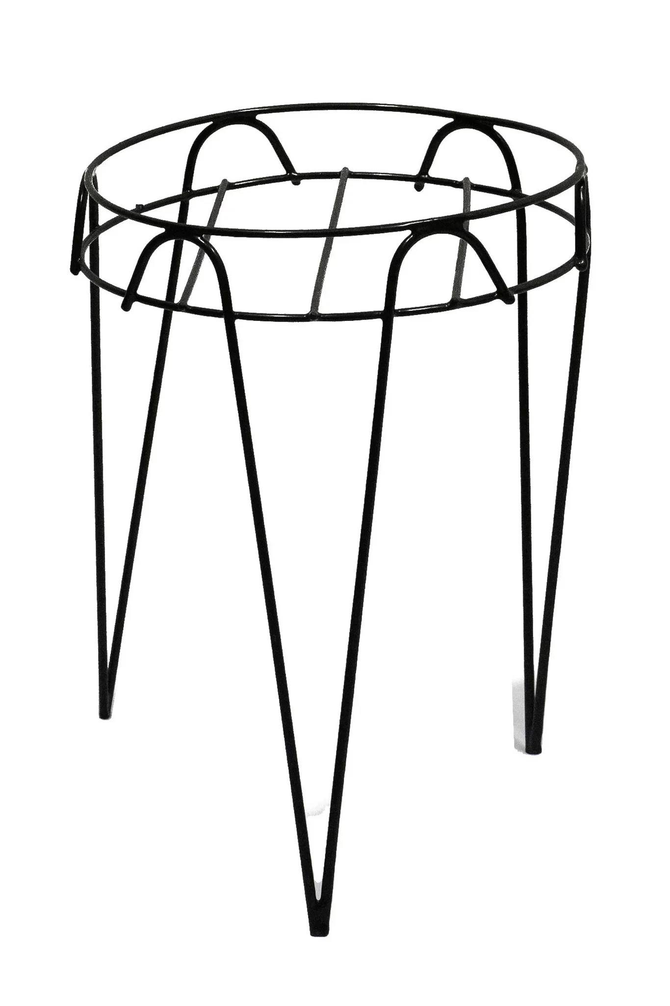 Kerala pedestal D25 H34 black