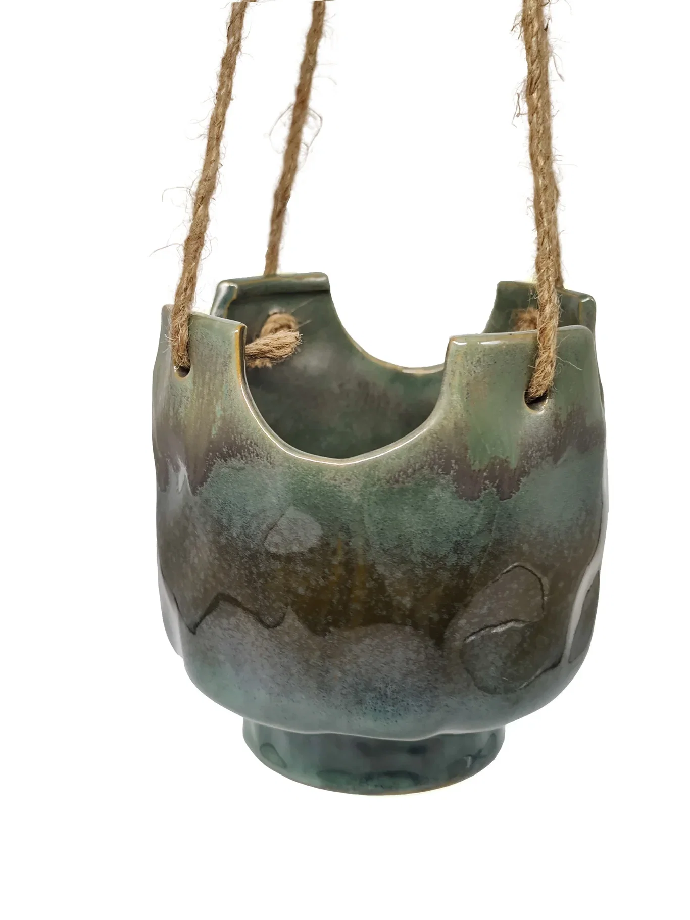 Yana hanging pot D14,5 green