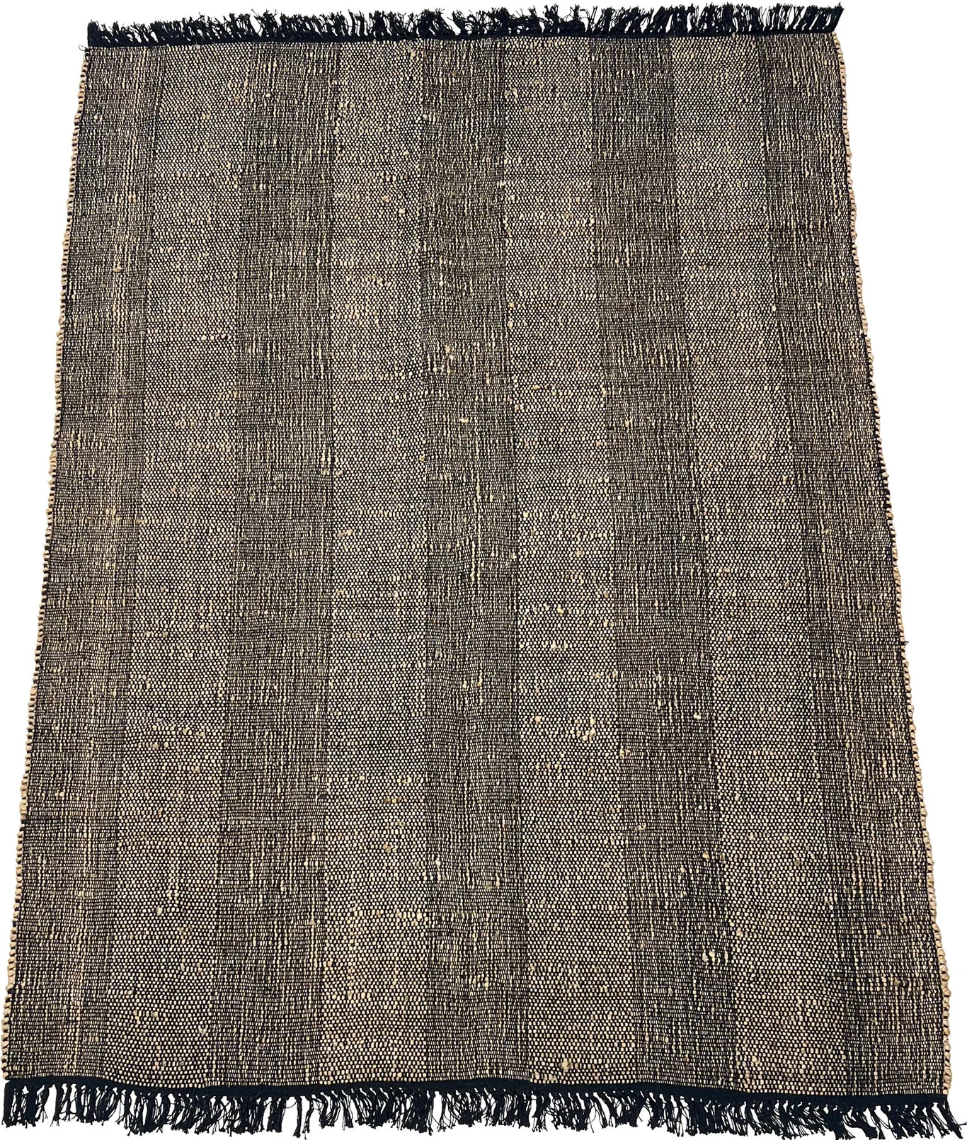 Jute Carpet 160x230CM Black