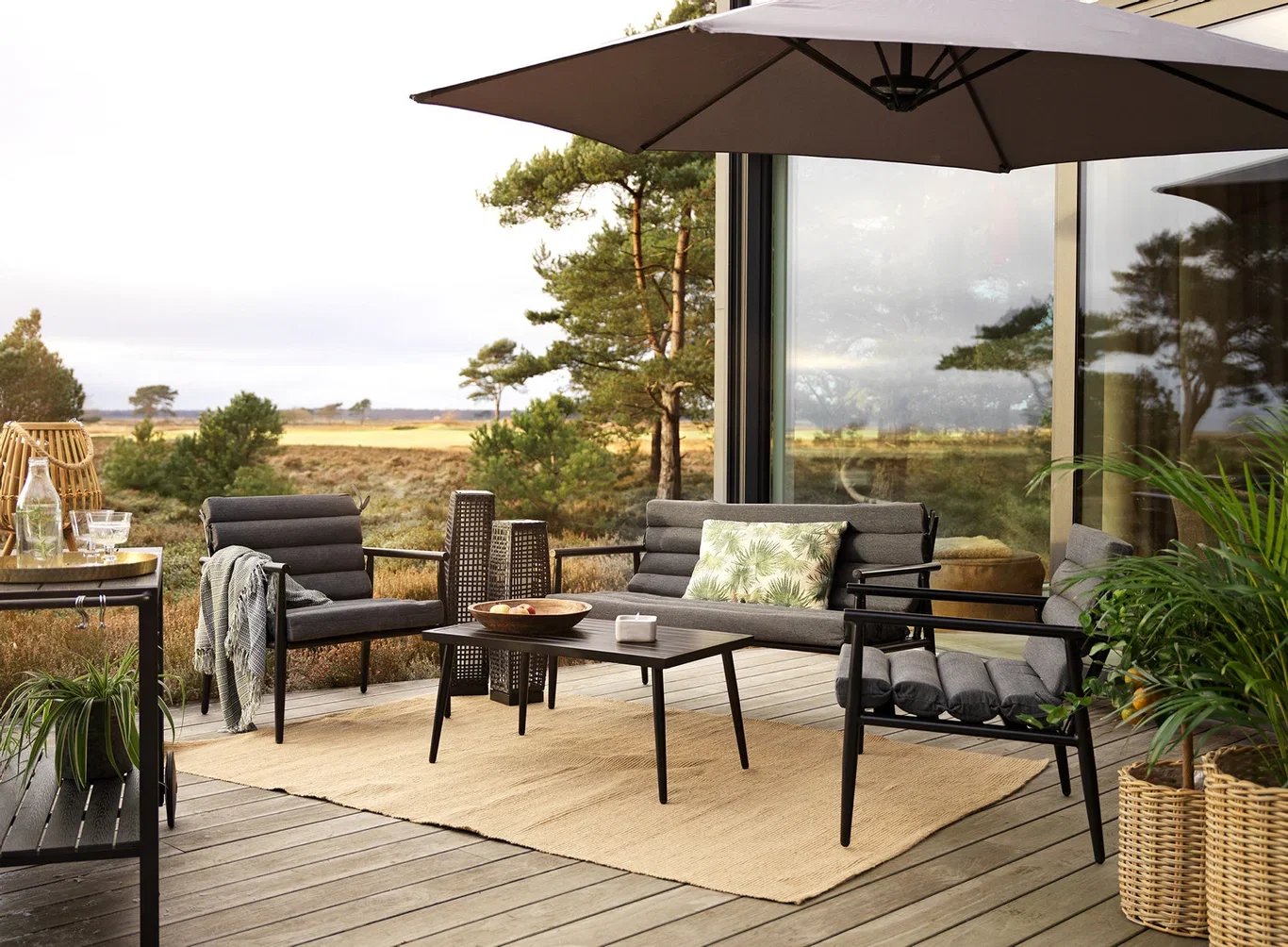 Jute Carpet Square 160x230CM